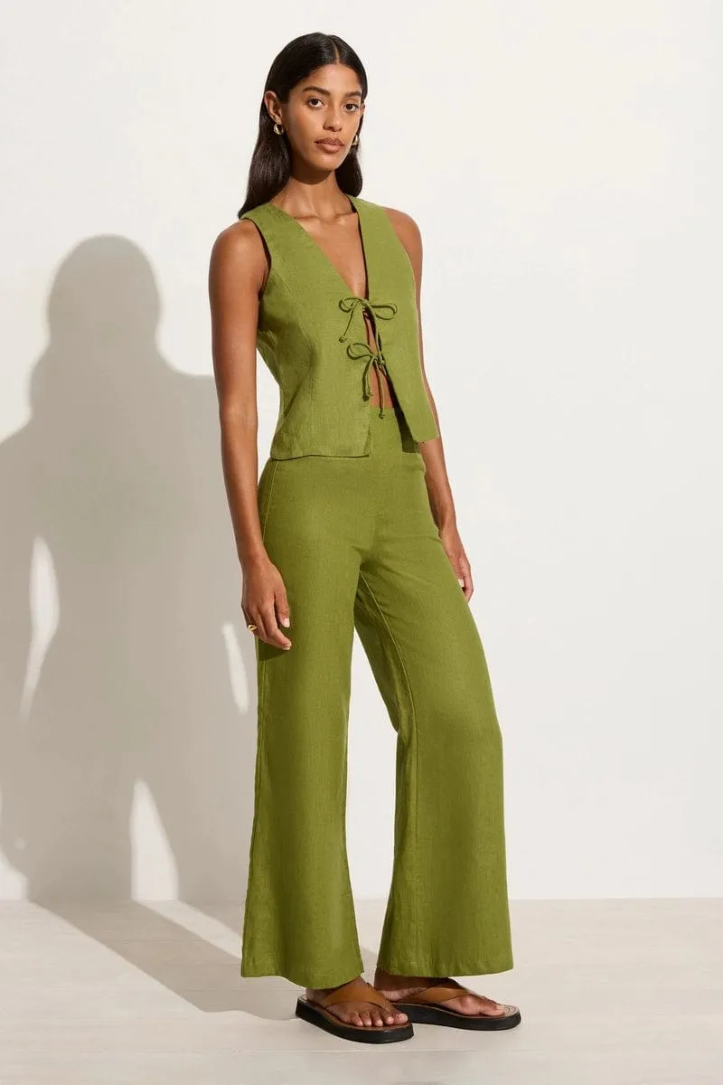 Ottavio Pants Palm Green - Final Sale sold by Faithfull the Brand product image thumbnail 3