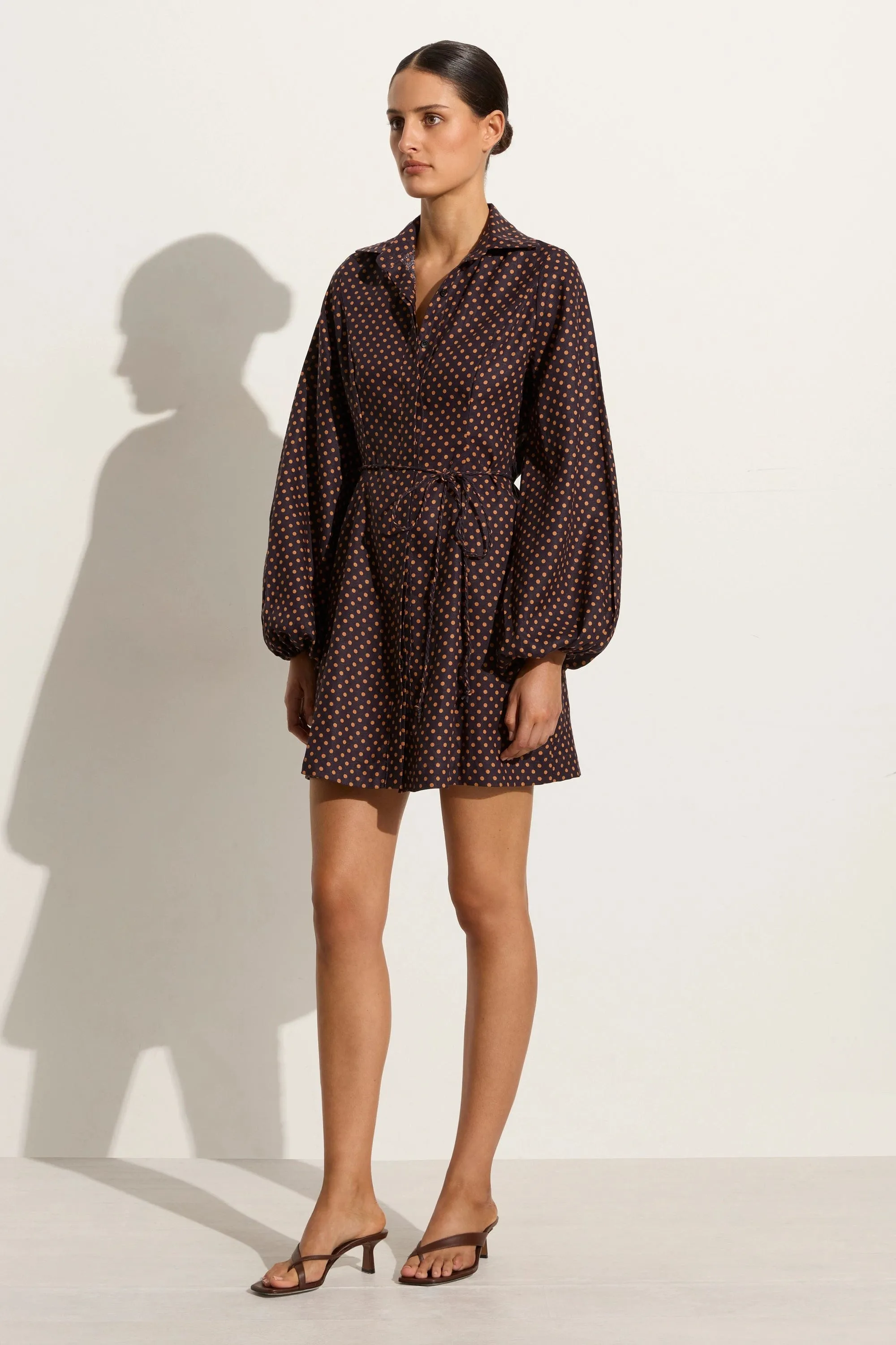 Rae Mini Dress Ludovica Polka Dot - Final Sale sold by Faithfull the Brand product image thumbnail 2