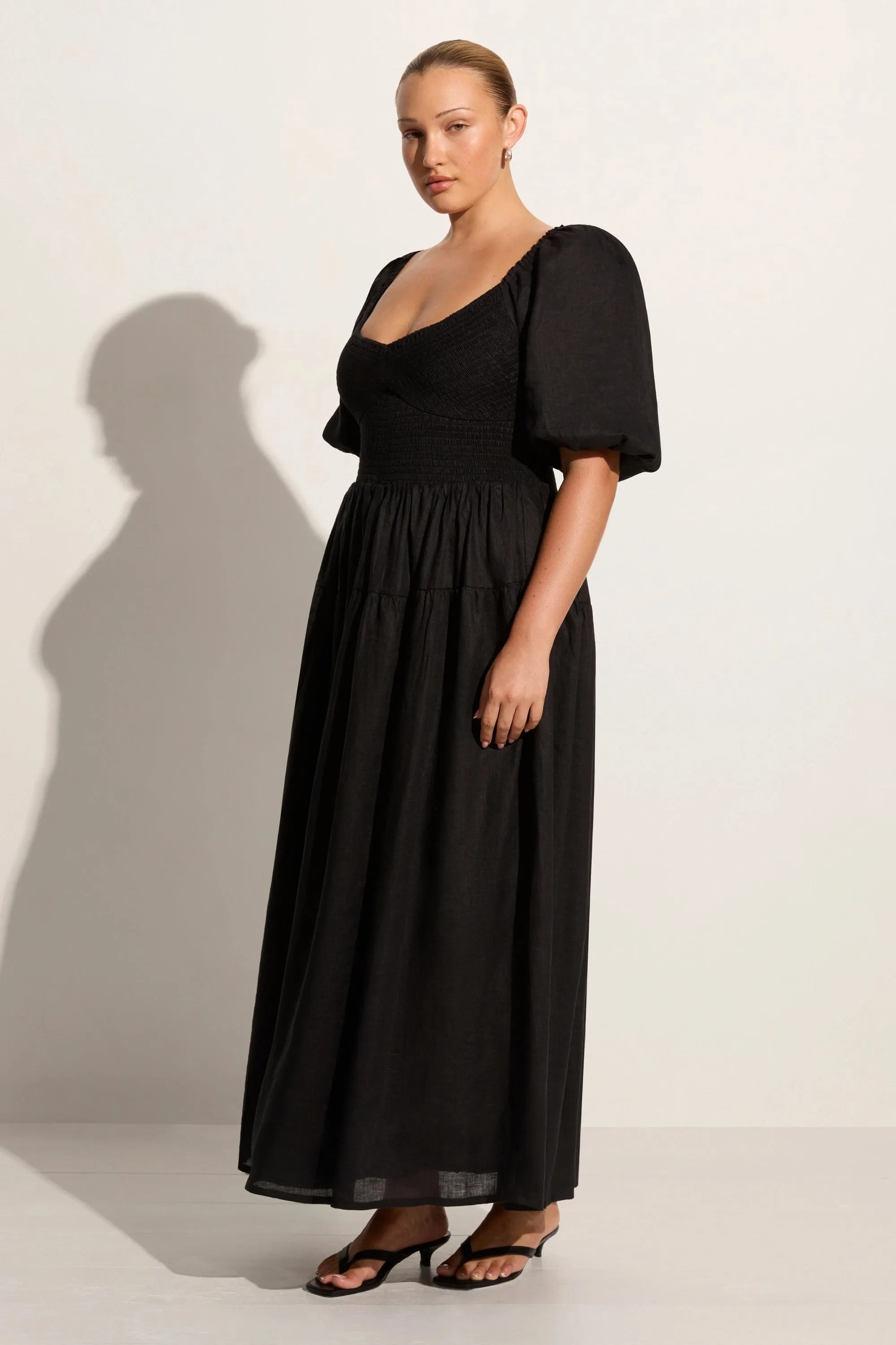 Rosarico Midi Dress Black - Final Sale sold by Faithfull the Brand product image thumbnail 2