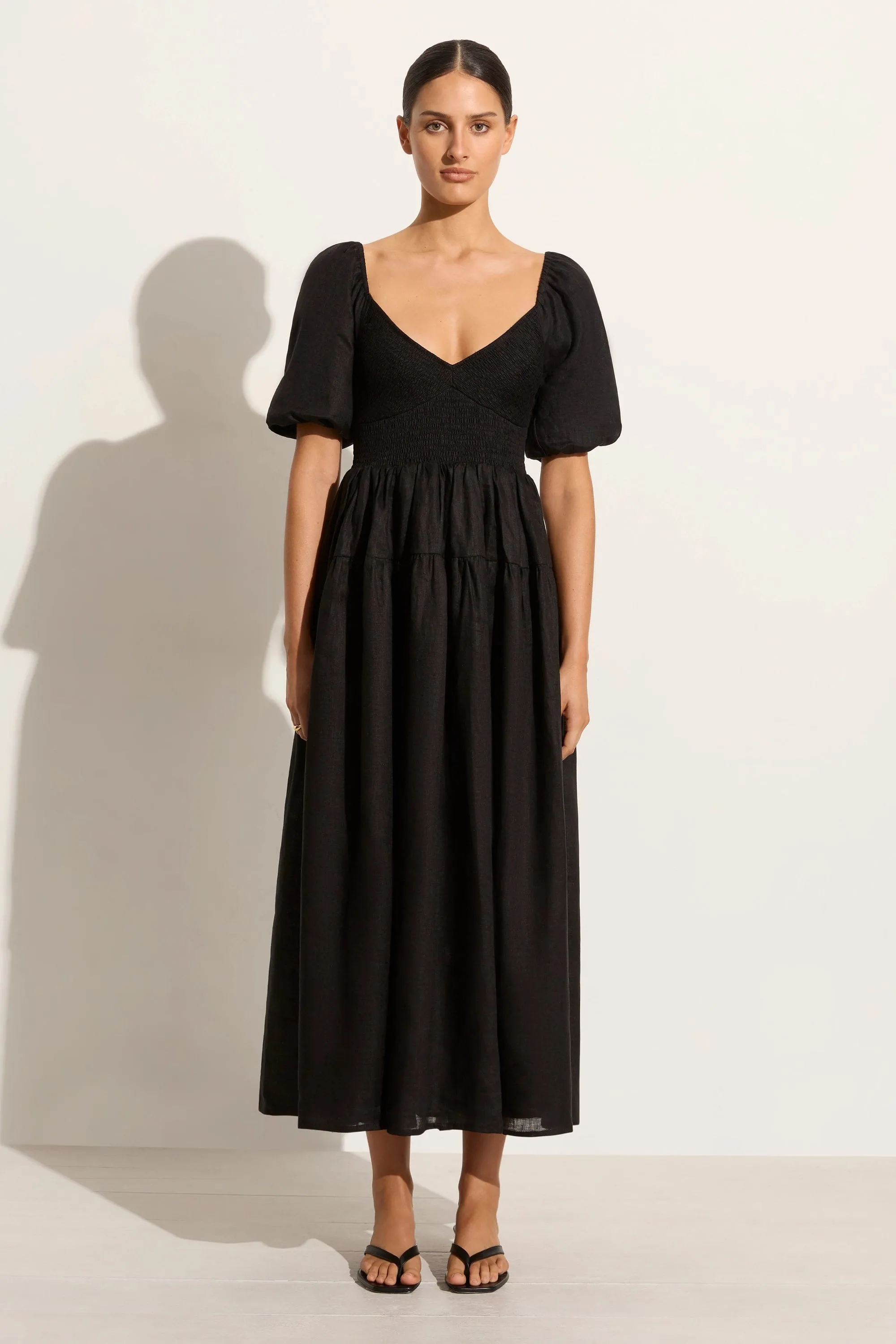 Rosarico Midi Dress Black - Final Sale sold by Faithfull the Brand product image thumbnail 5