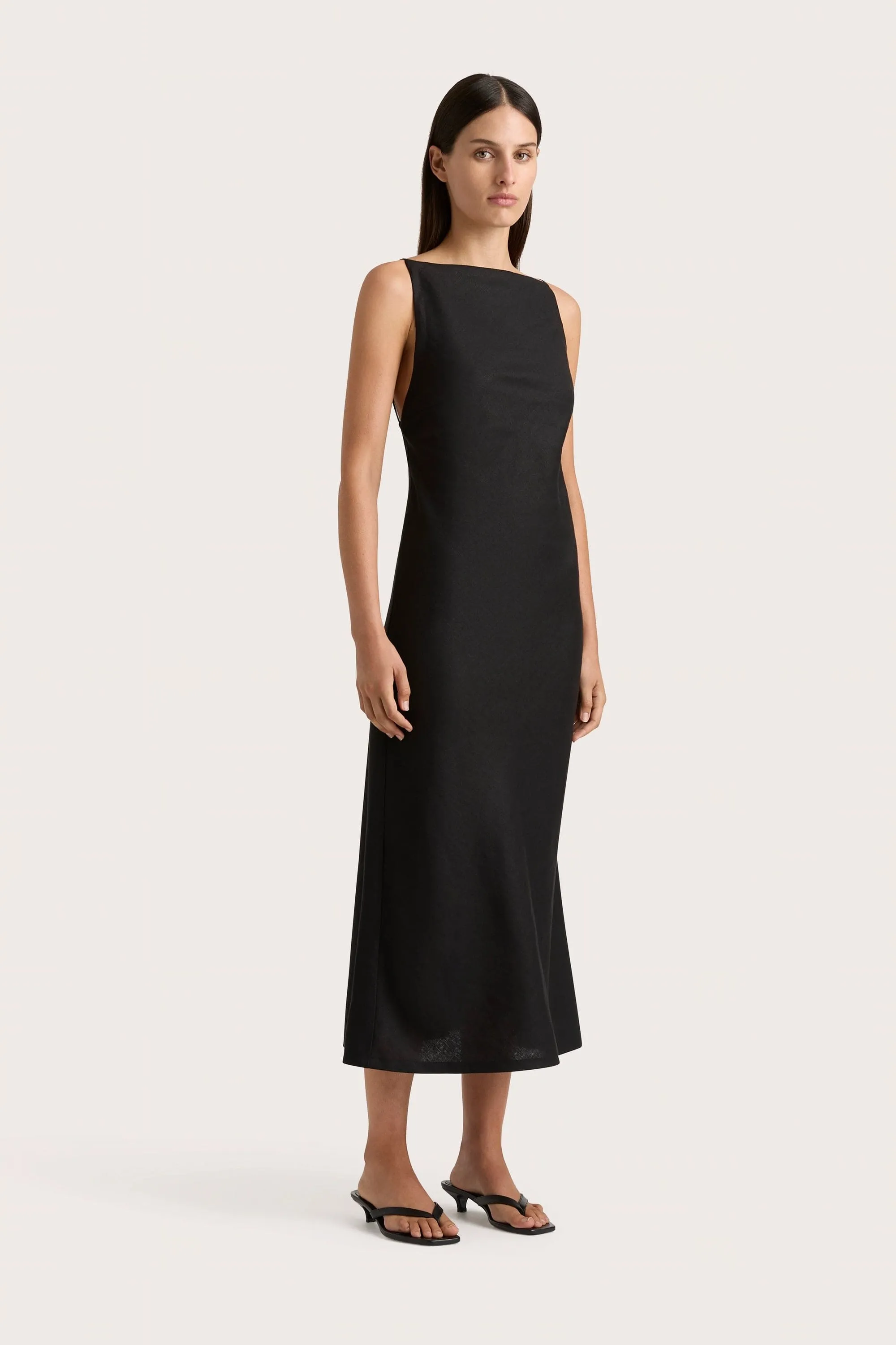 Antibes Maxi Dress Black - Final Sale sold by Faithfull the Brand product image thumbnail 4