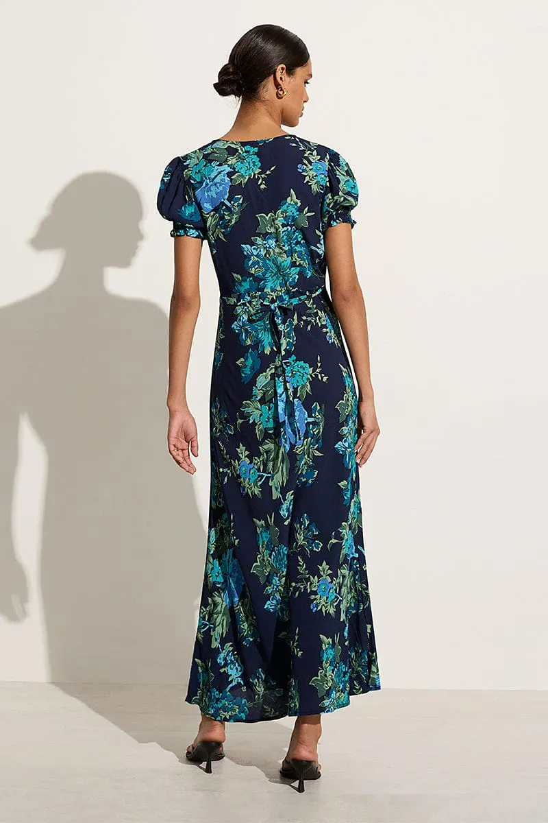 Reis Maxi Dress Escala Floral Navy - Final Sale sold by Faithfull the Brand product image thumbnail 5