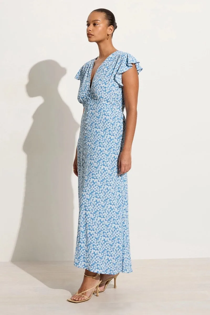 Magdelena Midi Dress Elka Floral - Final Sale sold by Faithfull the Brand product image thumbnail 3