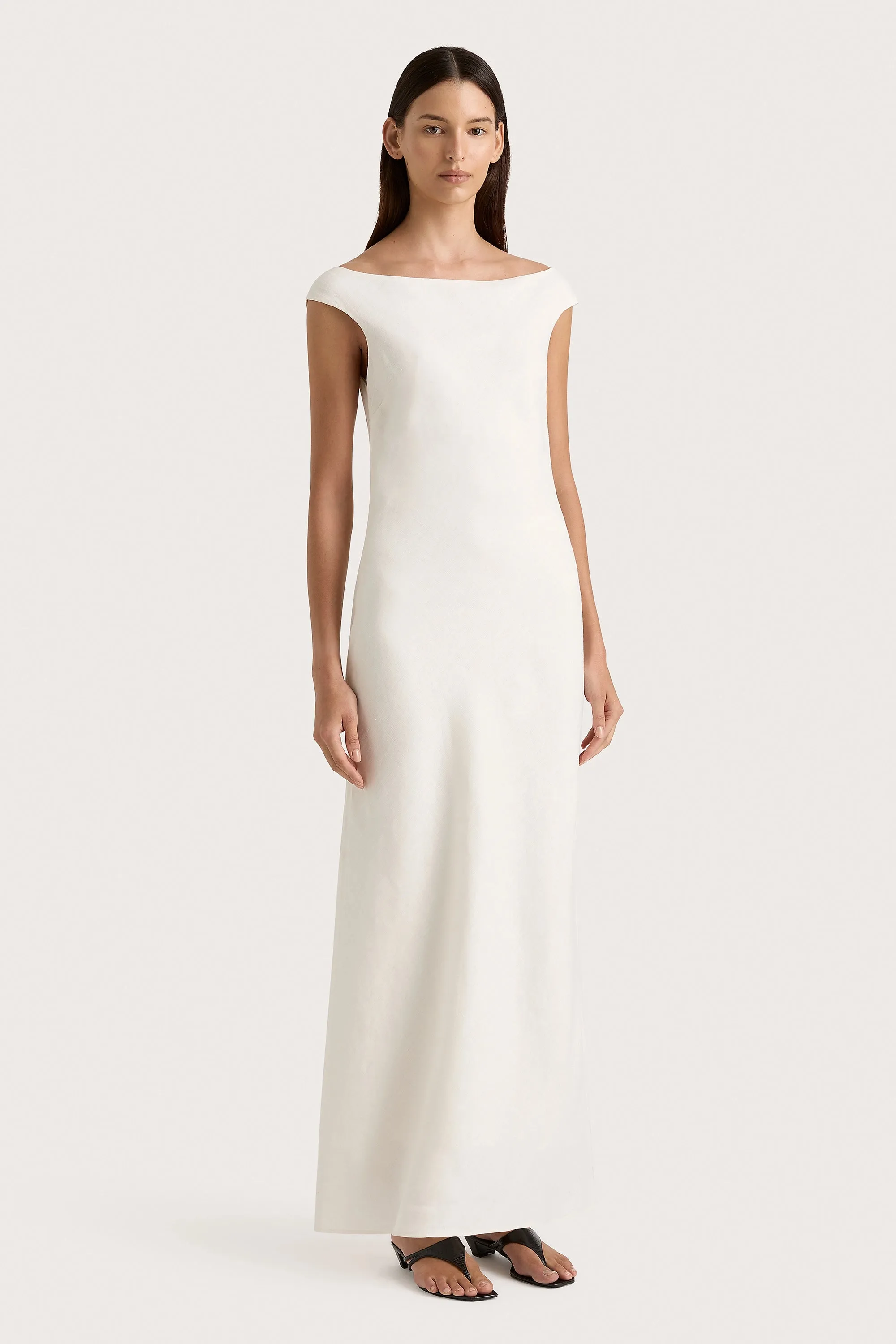 Ilride Maxi Dress White - Final Sale sold by Faithfull the Brand product image thumbnail 4