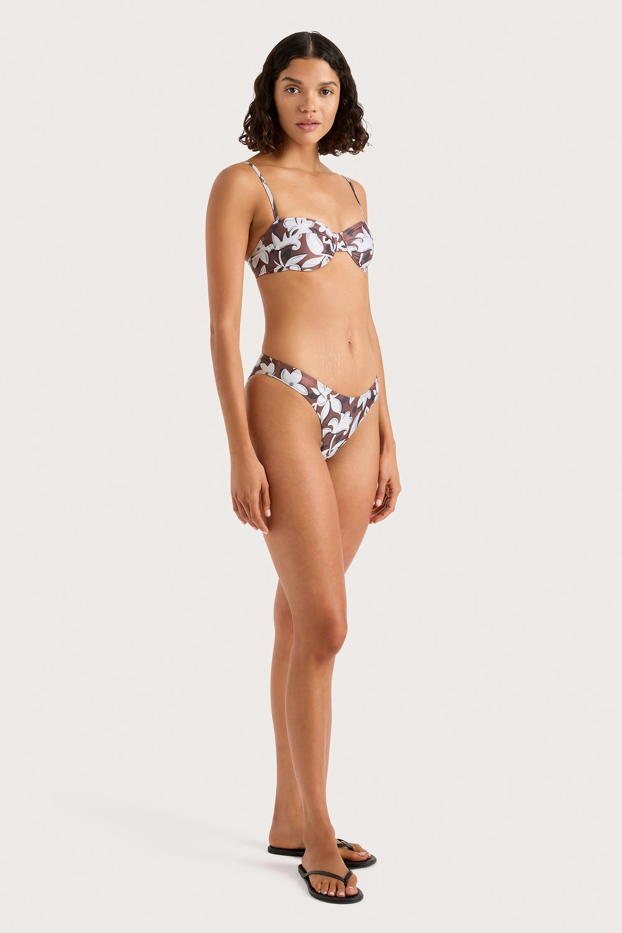 Farrah Bikini Top Plumeria - Final Sale sold by Faithfull the Brand product image thumbnail 3