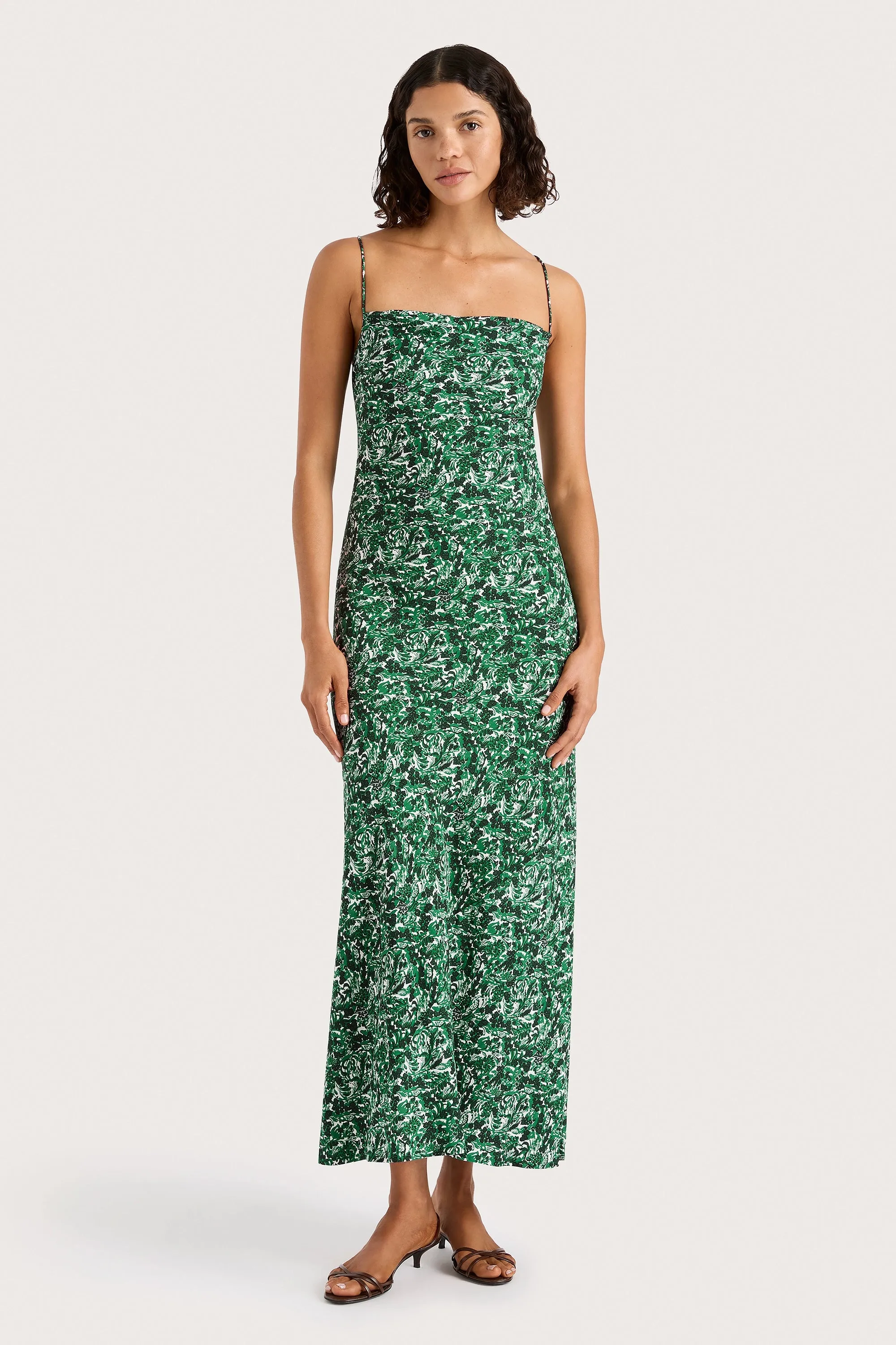 Lusia Maxi Dress Oak - Final Sale sold by Faithfull the Brand