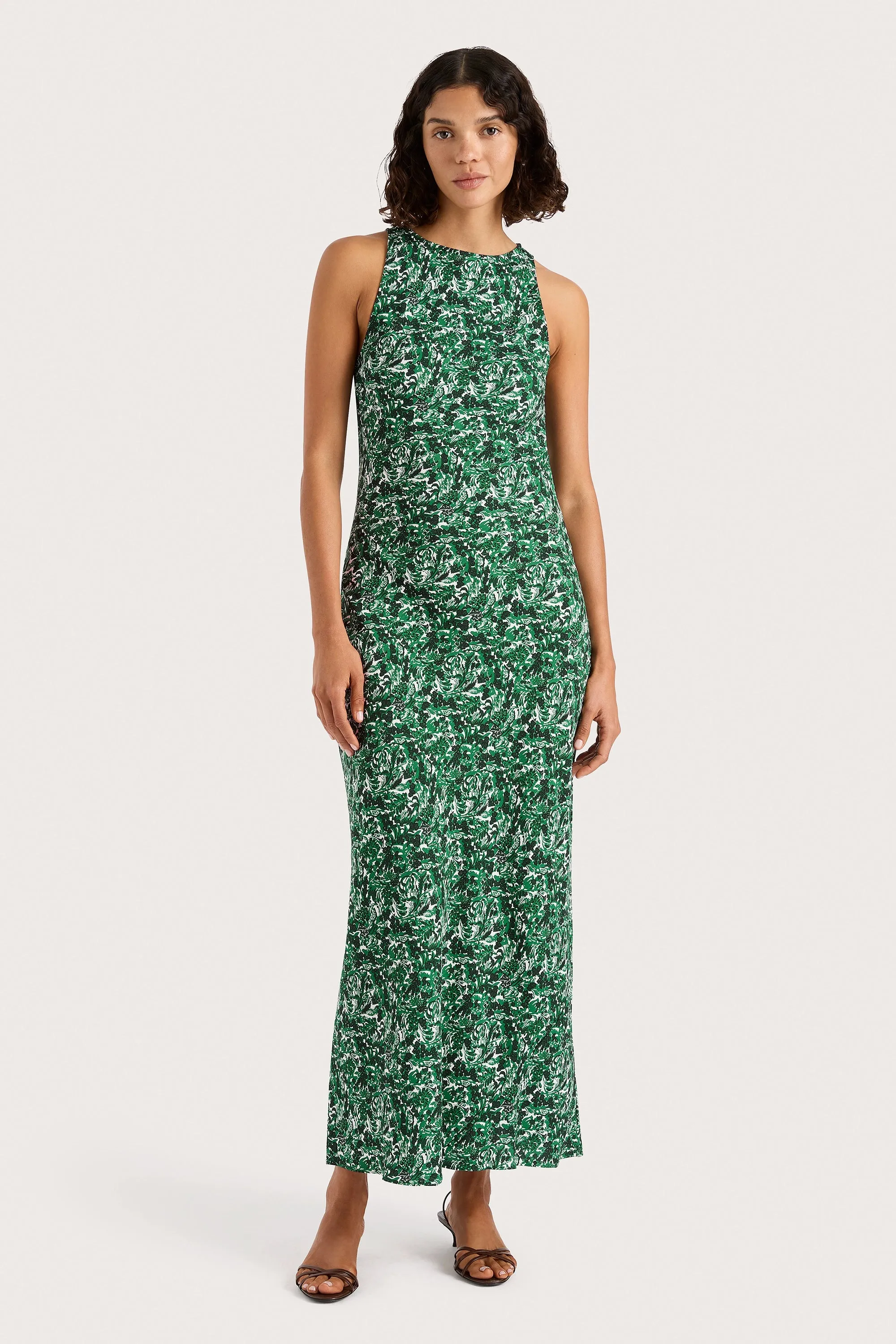 Silya Maxi Dress Oak - Final Sale sold by Faithfull the Brand