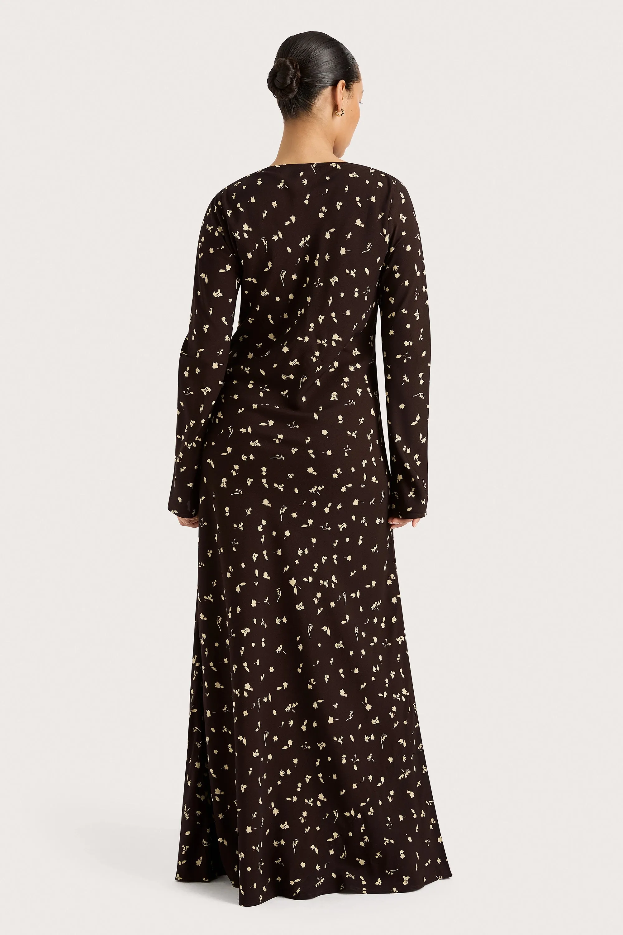 Lilou Maxi Dress Clover Brown - Final Sale sold by Faithfull the Brand product image thumbnail 5