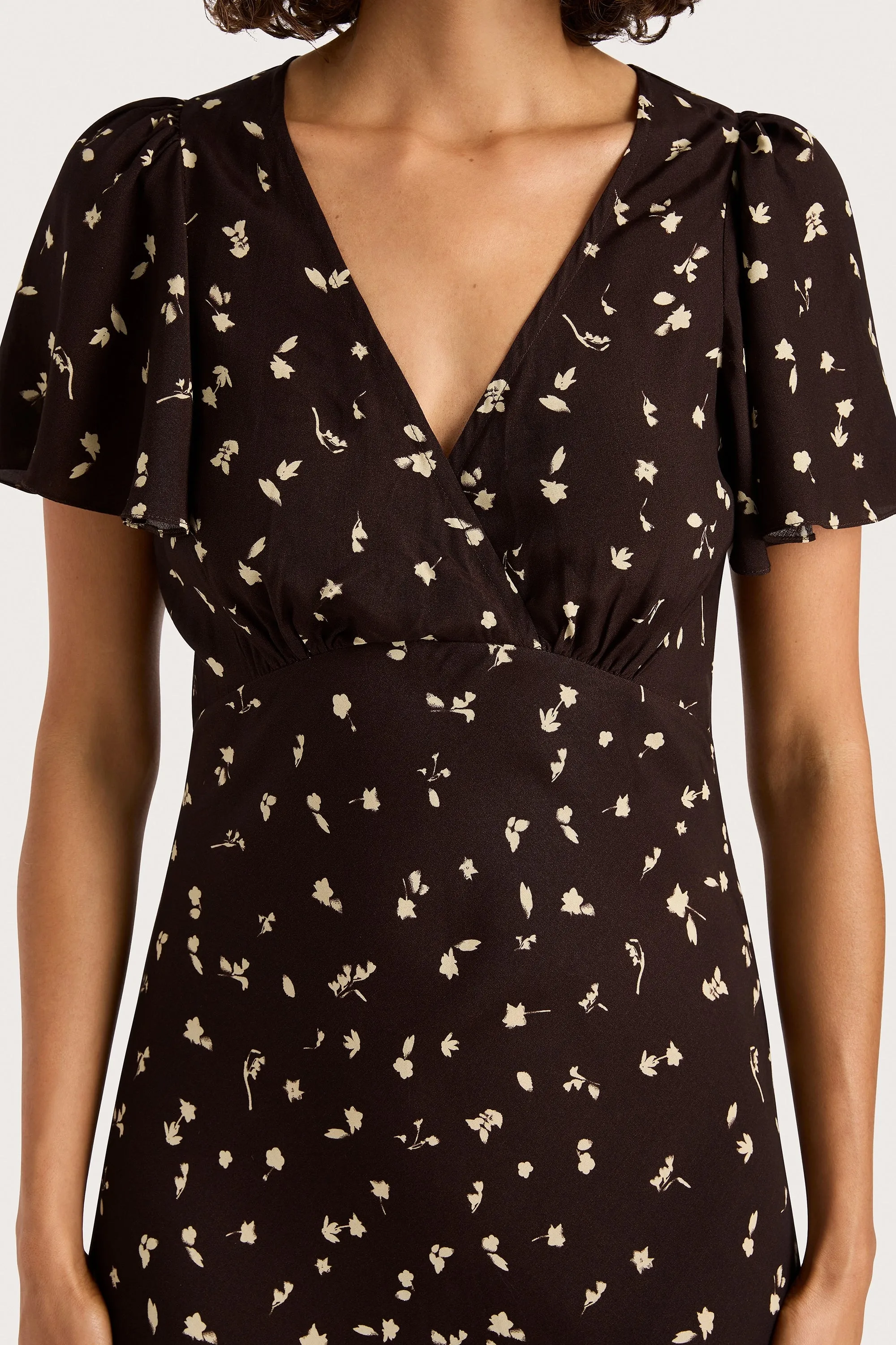 Boda Midi Dress Clover Brown - Final Sale sold by Faithfull the Brand product image thumbnail 4