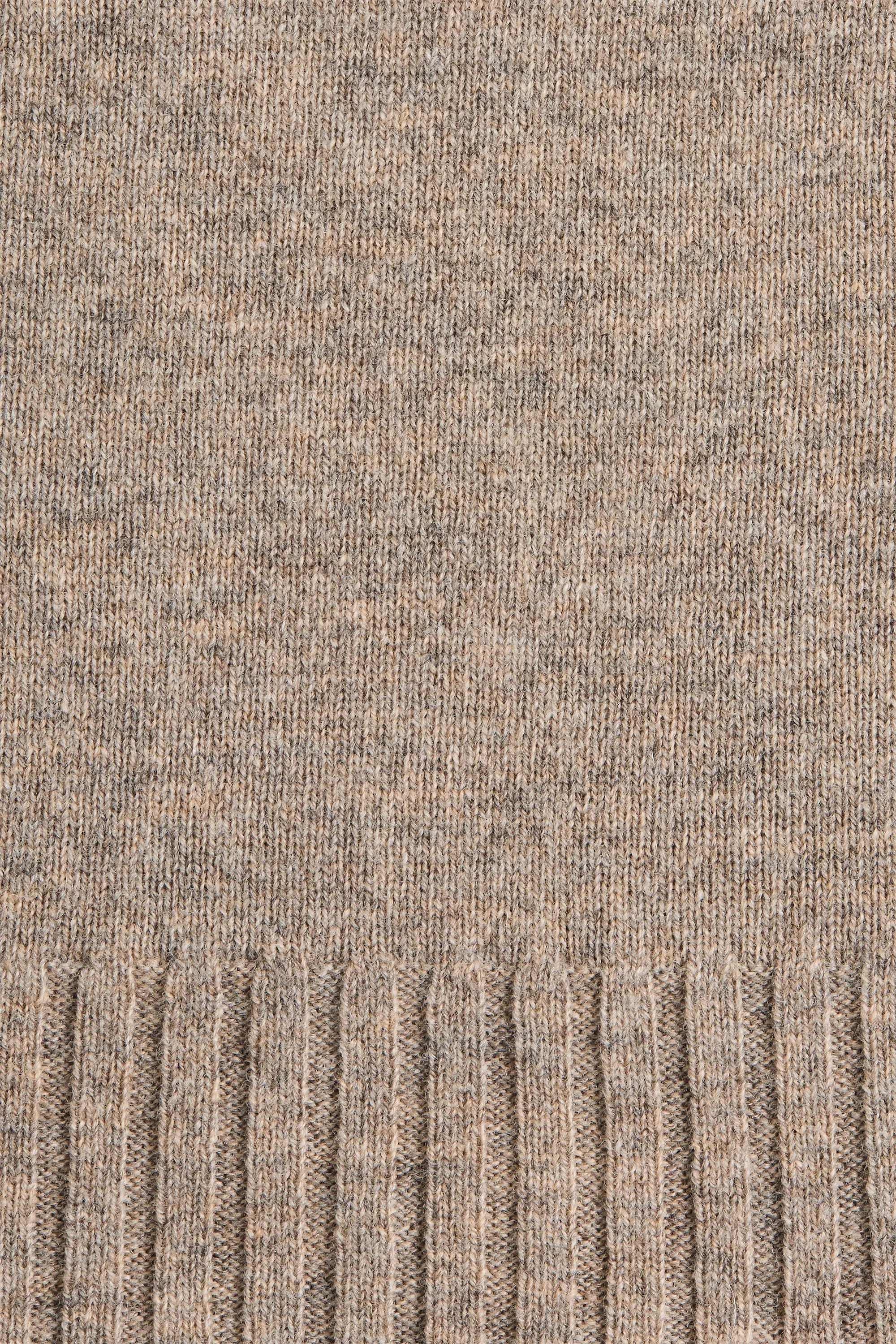 Frederikke Cashmere Sweater Taupe Marle - Final Sale sold by Faithfull the Brand product image thumbnail 5