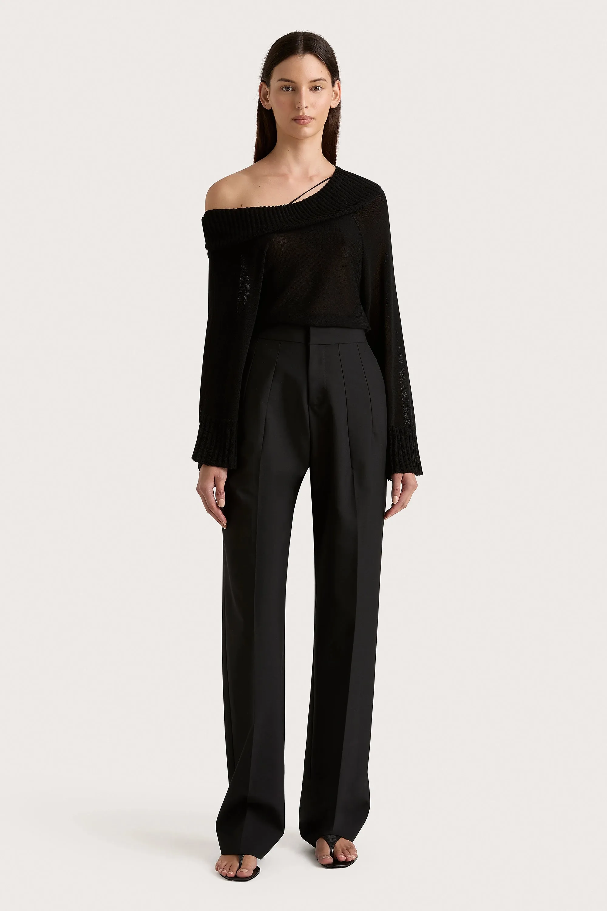Cecilie Knit Top Black - Final Sale sold by Faithfull the Brand