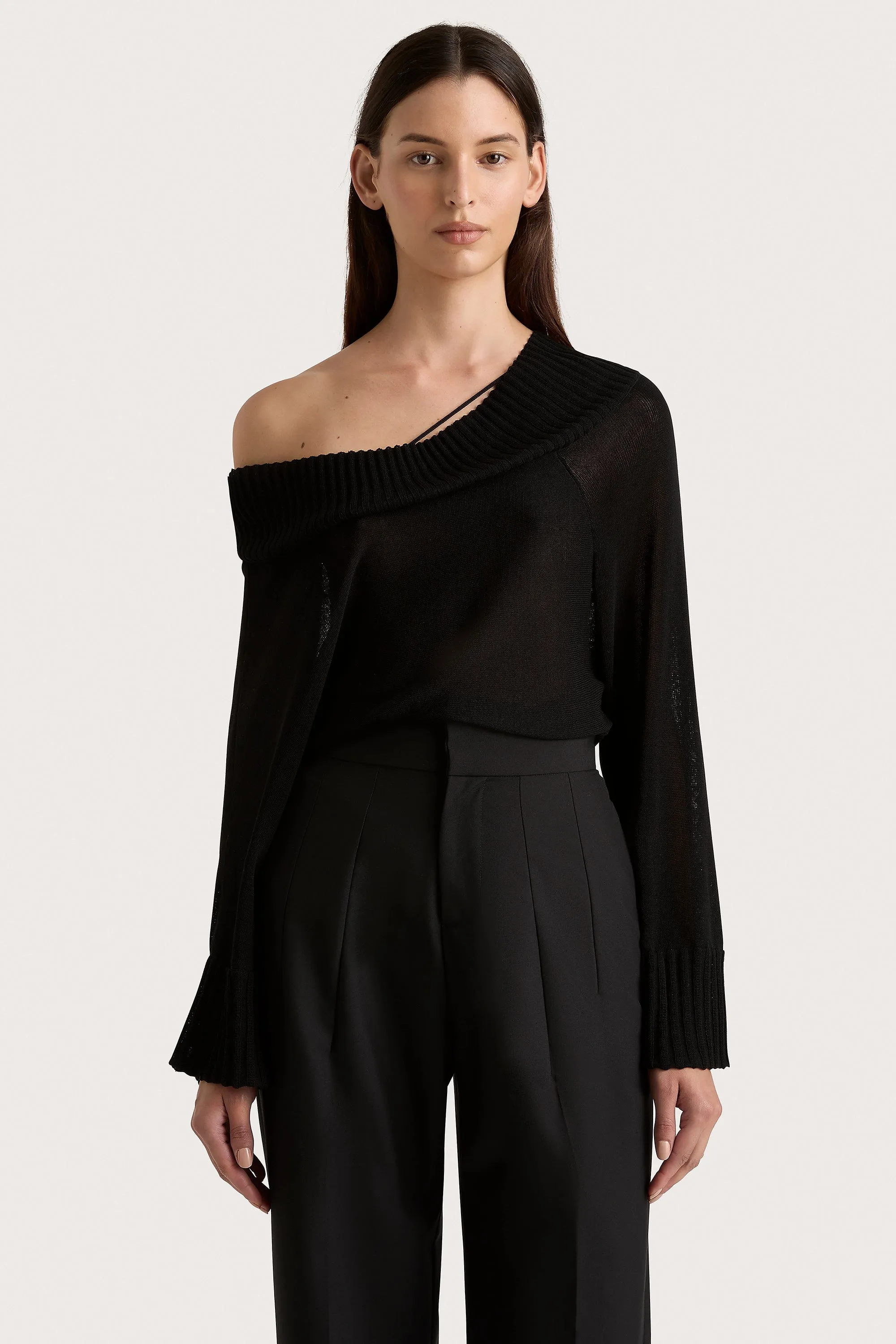 Cecilie Knit Top Black - Final Sale sold by Faithfull the Brand product image thumbnail 2