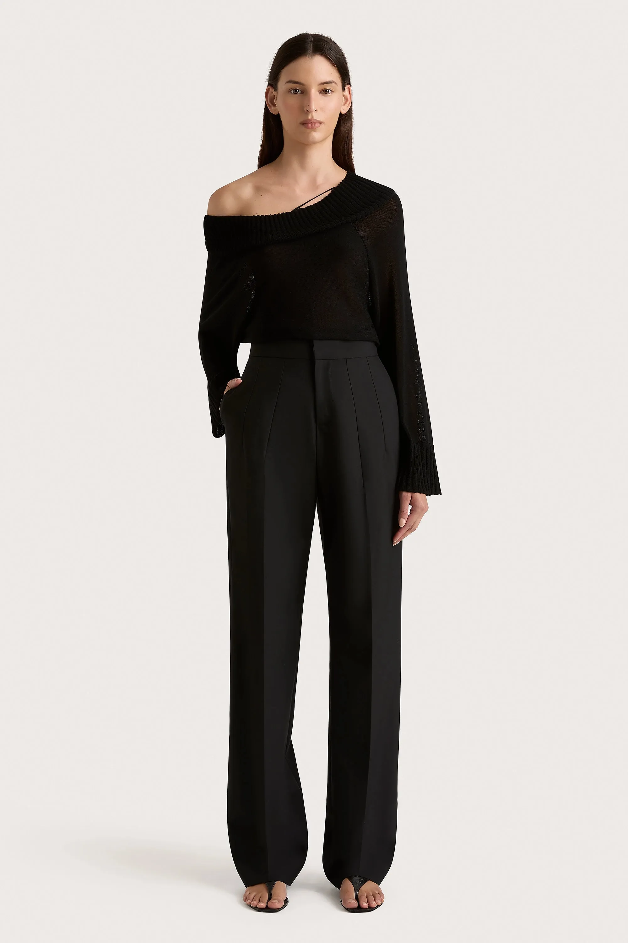 Cecilie Knit Top Black - Final Sale sold by Faithfull the Brand product image thumbnail 3