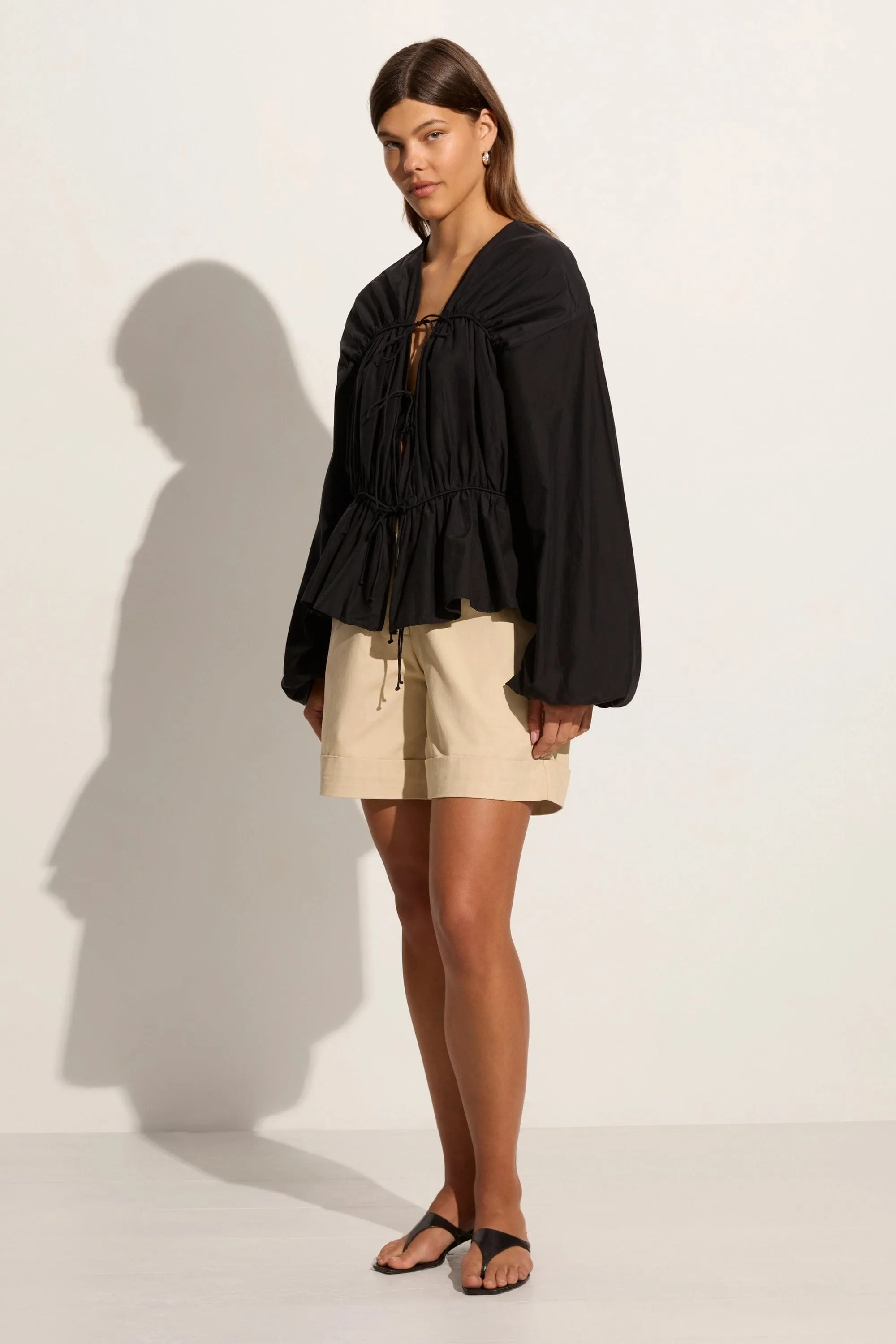 Mondello Top Black sold by Faithfull the Brand product image thumbnail 3