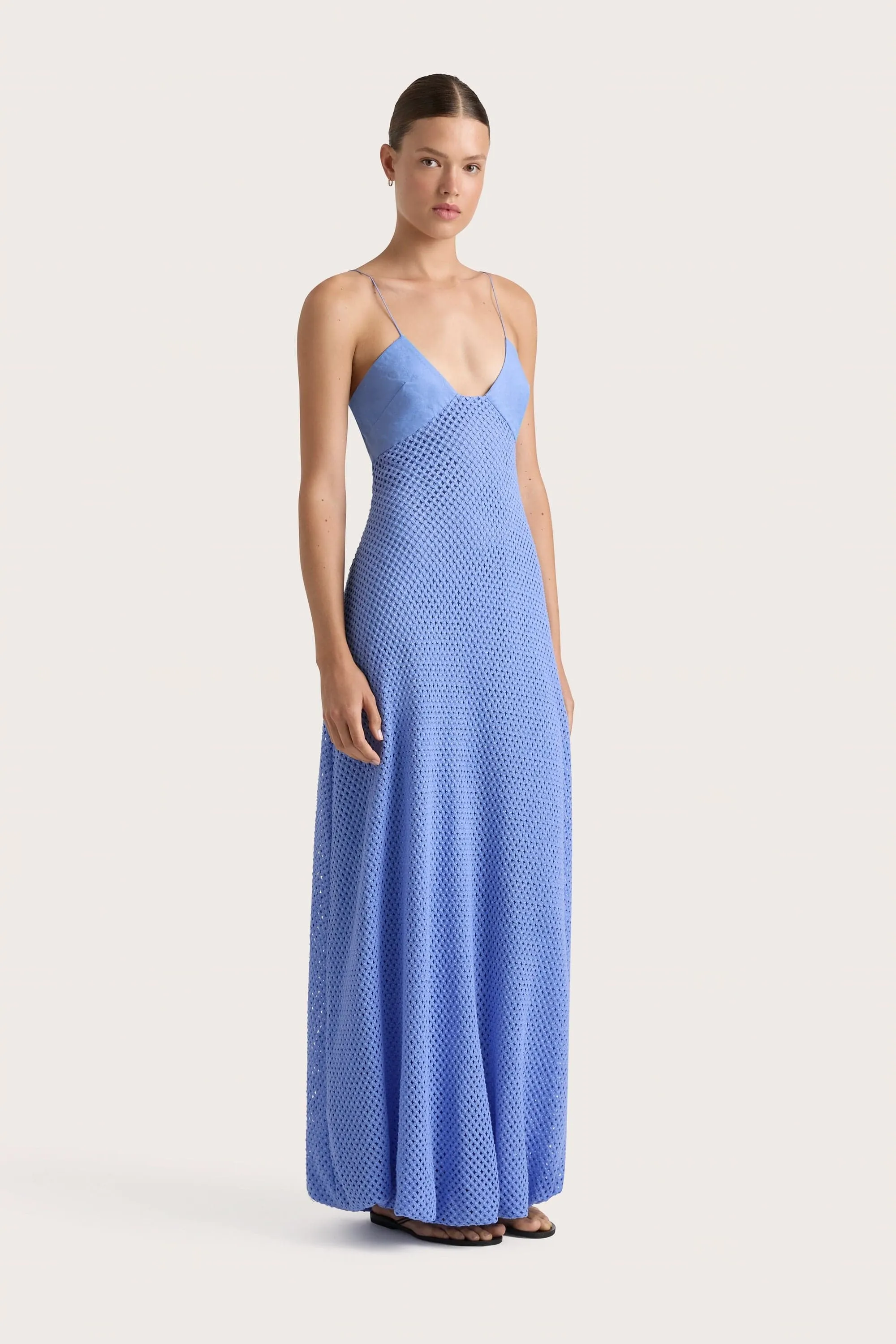 Ciele Maxi Dress Azalea Mid Blue - Final Sale sold by Faithfull the Brand product image thumbnail 4