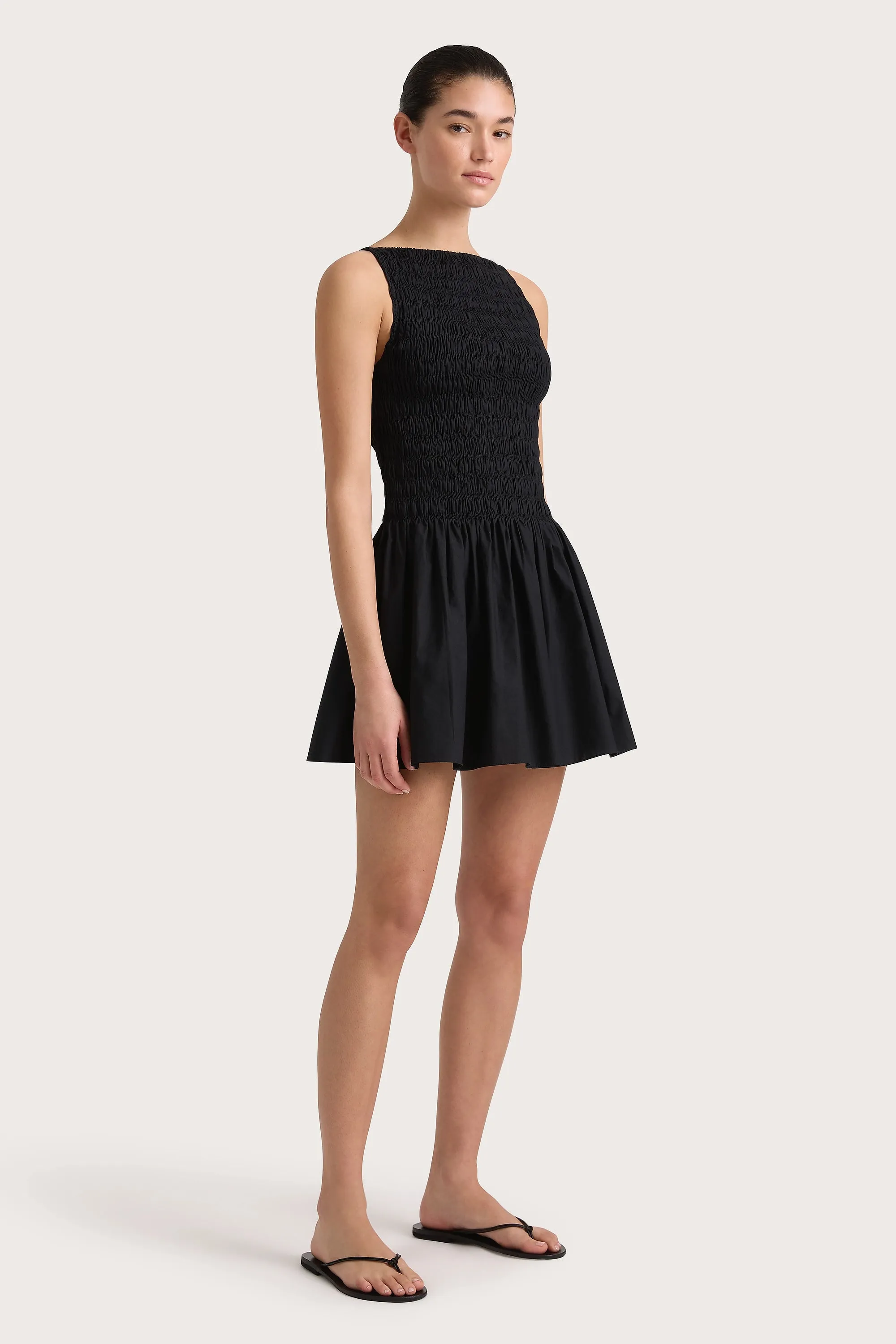 Noa Mini Dress Black - Final Sale sold by Faithfull the Brand product image thumbnail 3