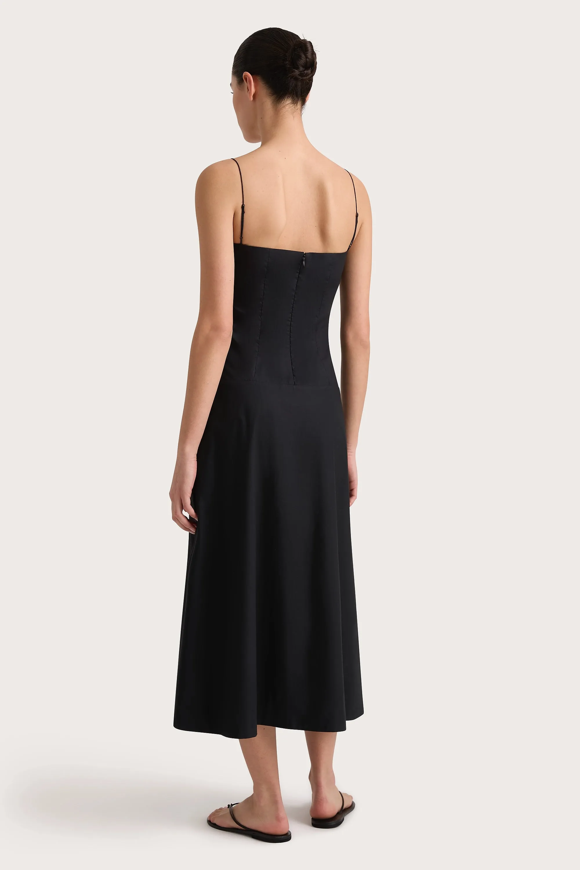 Ostano Midi Dress Black - Final Sale sold by Faithfull the Brand product image thumbnail 5