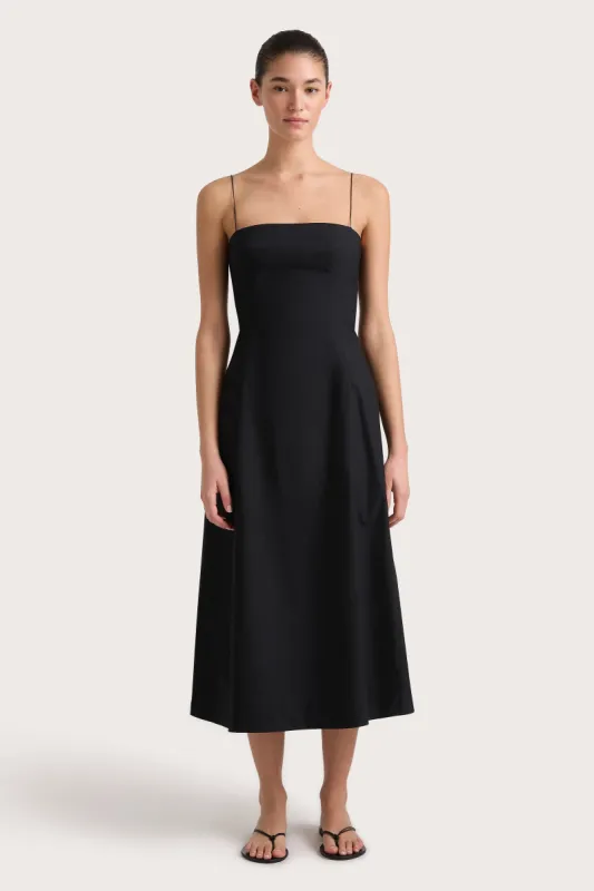 Ostano Midi Dress Black - Final Sale sold by Faithfull the Brand