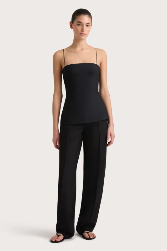 Ostano Top Black sold by Faithfull the Brand