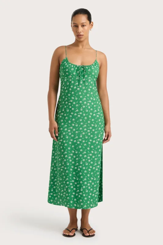 Pau Midi Dress Green - Final Sale sold by Faithfull the Brand