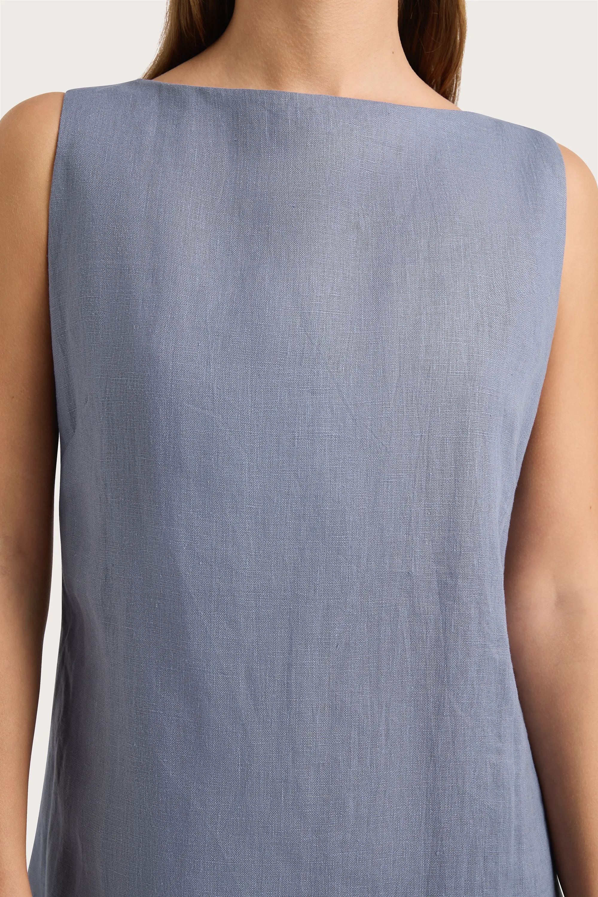 Nazarit Mini Dress Cornflower Blue - Final Sale sold by Faithfull the Brand product image thumbnail 5