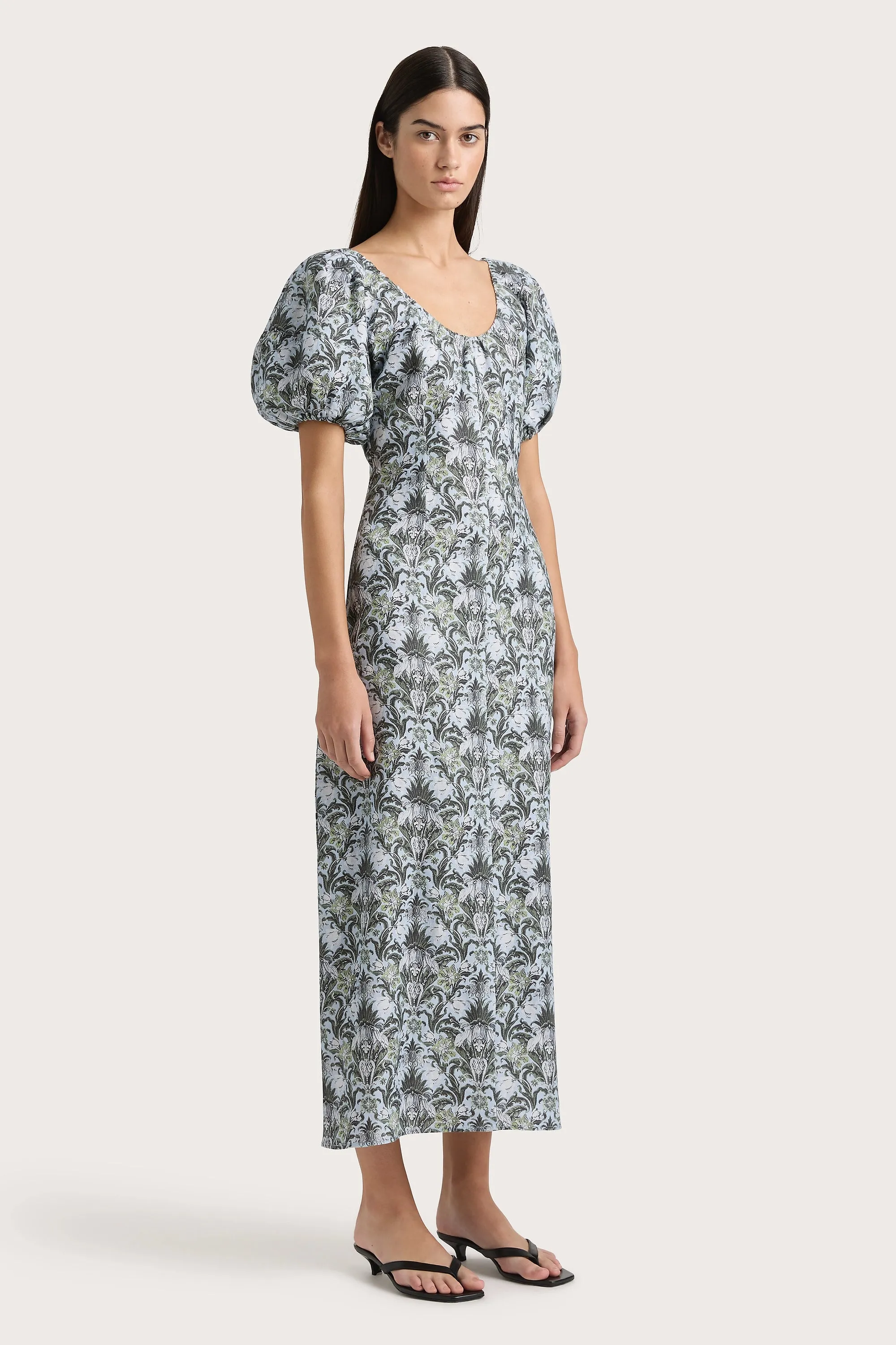 Vence Midi Dress Aurora - Final Sale sold by Faithfull the Brand product image thumbnail 3