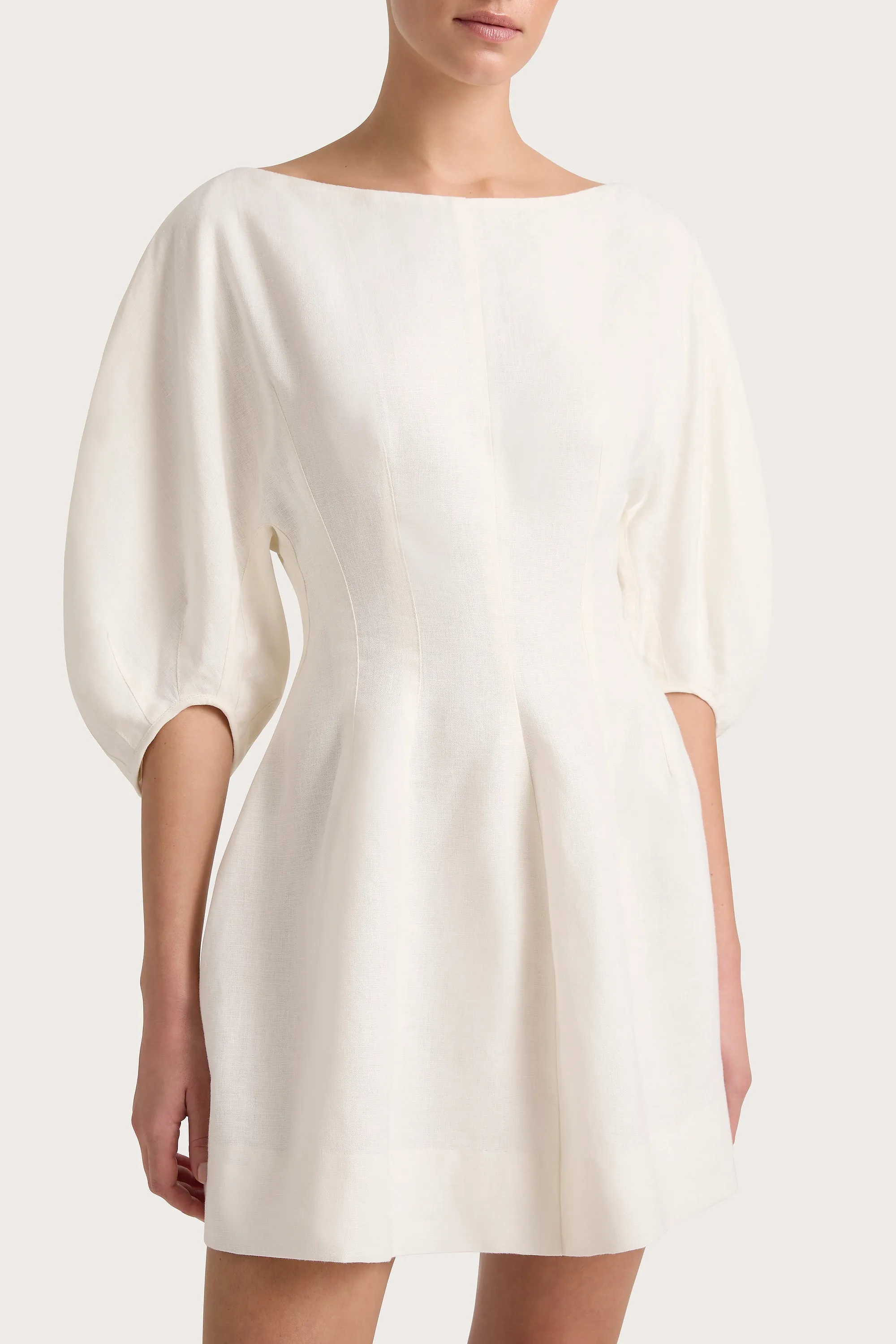 Lowen Mini Dress White - Final Sale sold by Faithfull the Brand product image thumbnail 5