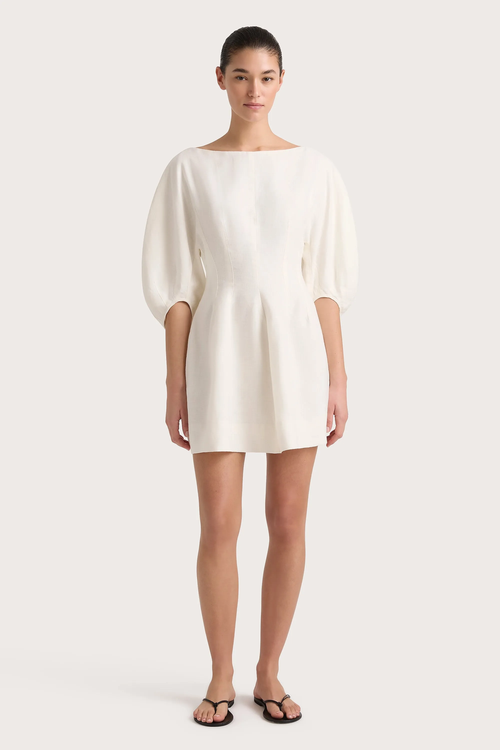 Lowen Mini Dress White - Final Sale sold by Faithfull the Brand