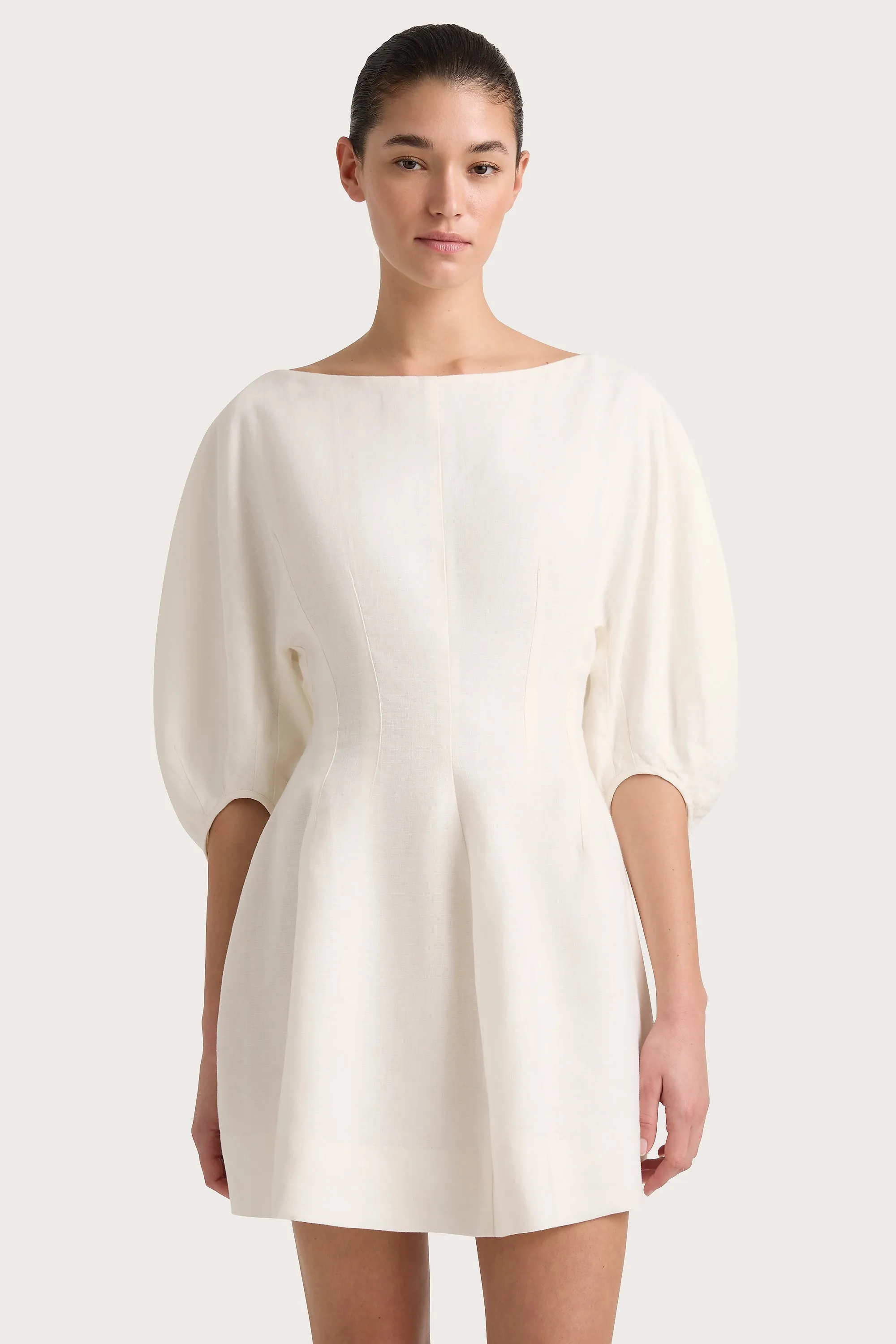 Lowen Mini Dress White - Final Sale sold by Faithfull the Brand product image thumbnail 2