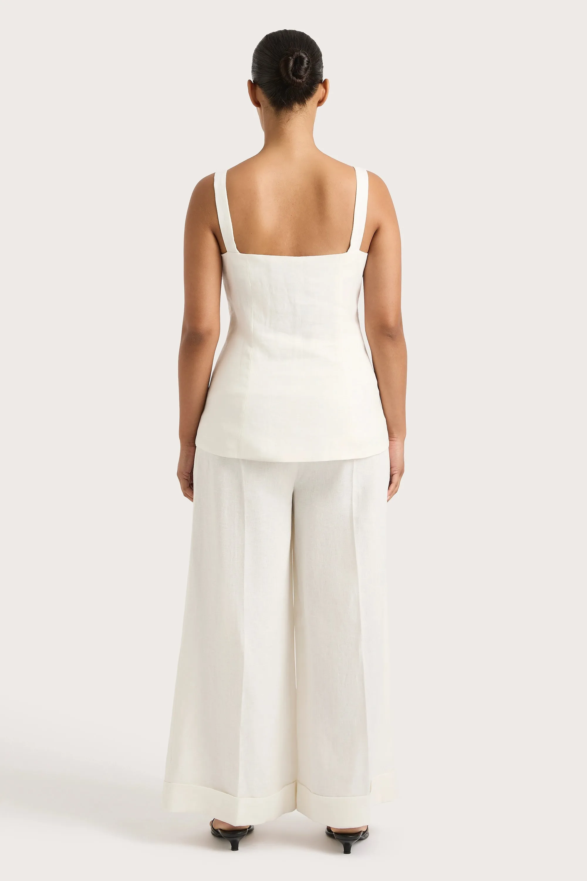 Clove Trouser White - Final Sale sold by Faithfull the Brand product image thumbnail 5