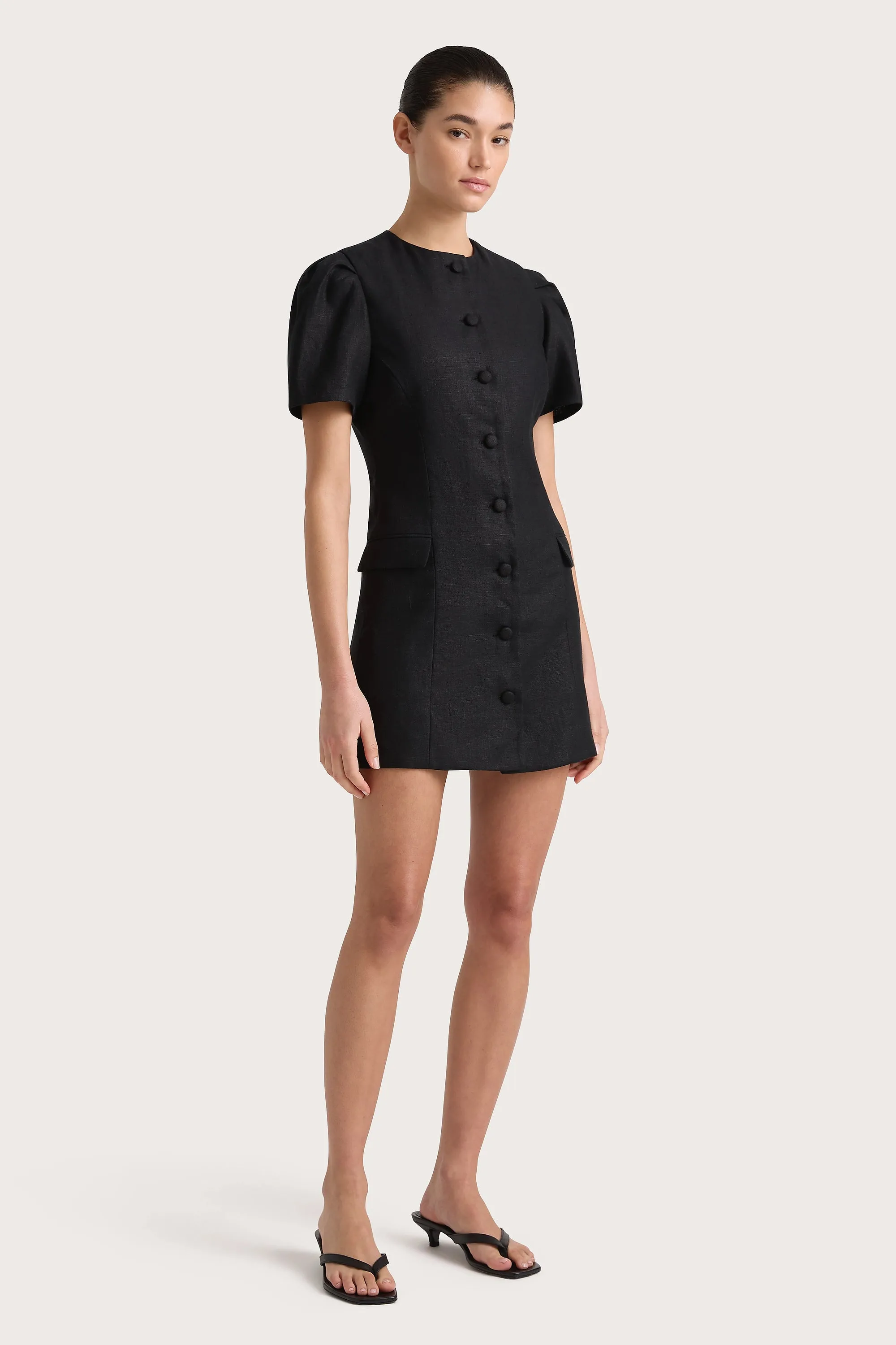 Emma Mini Dress Black - Final Sale sold by Faithfull the Brand product image thumbnail 5