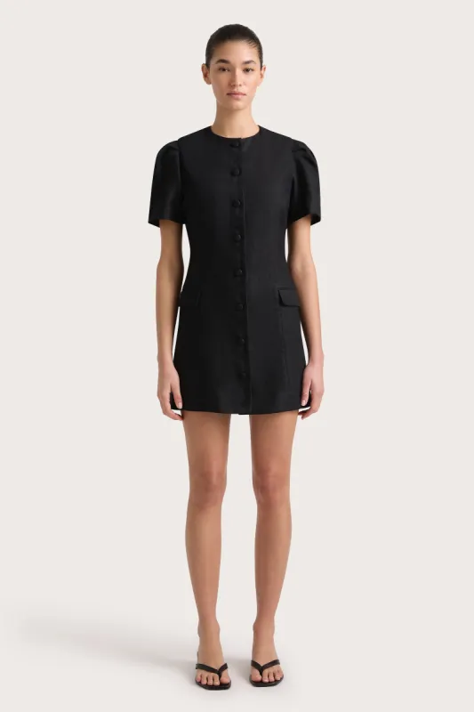 Emma Mini Dress Black sold by Faithfull the Brand