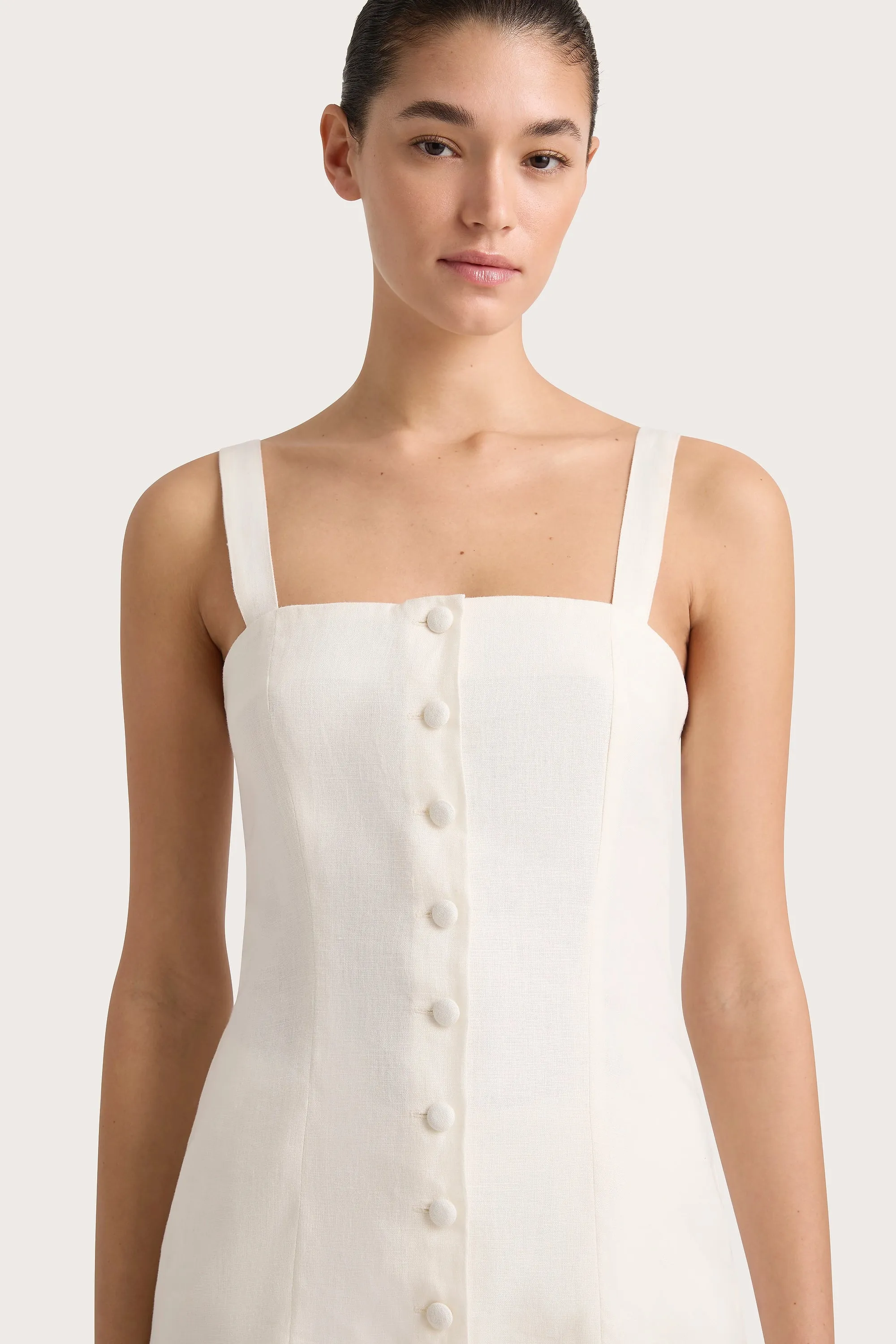Corbiere Vest White - Final Sale sold by Faithfull the Brand product image thumbnail 3
