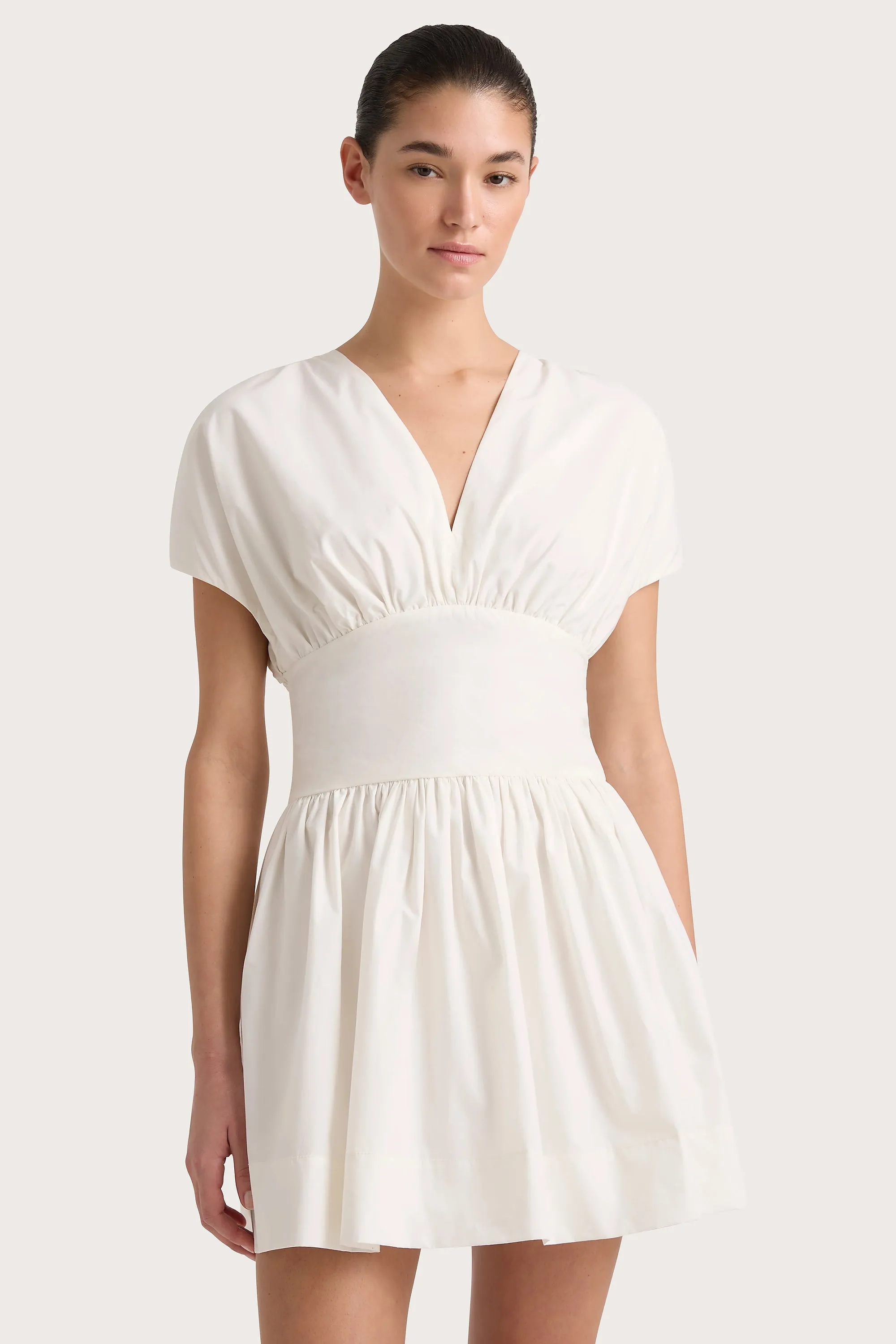 Auve Mini Dress White - Final Sale sold by Faithfull the Brand product image thumbnail 2