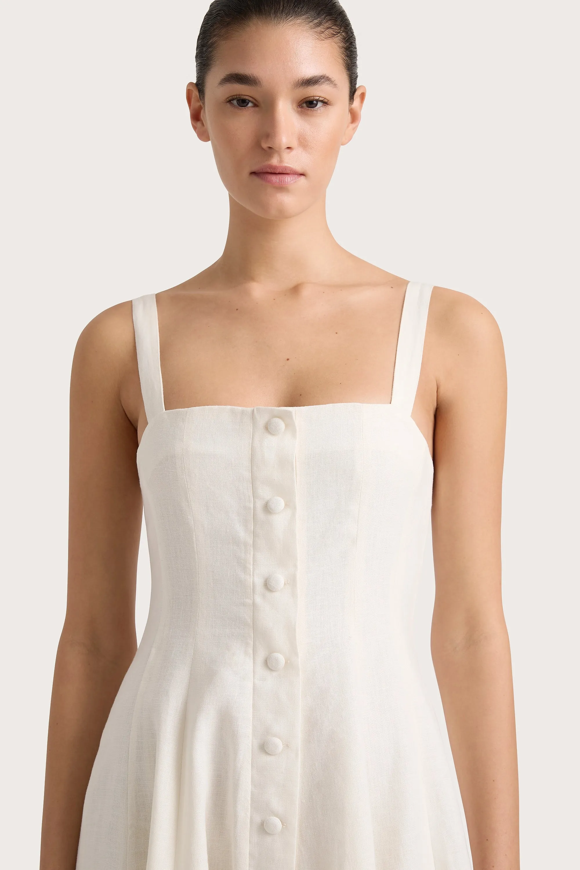 Corbiere Dress White - Final Sale sold by Faithfull the Brand product image thumbnail 5