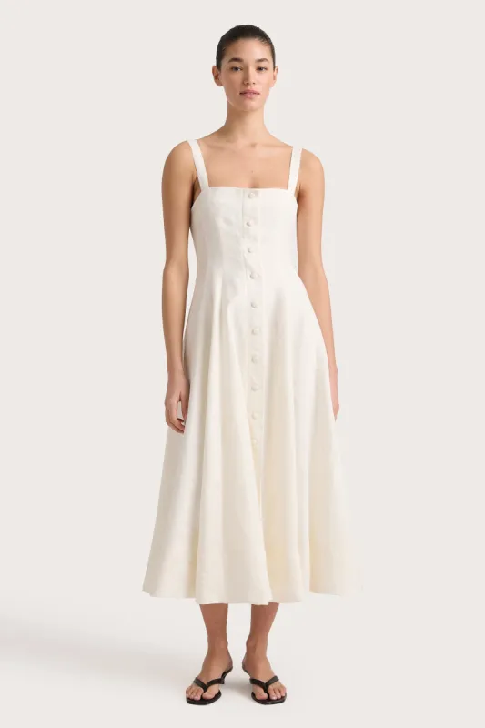 Corbiere Dress White - Final Sale sold by Faithfull the Brand