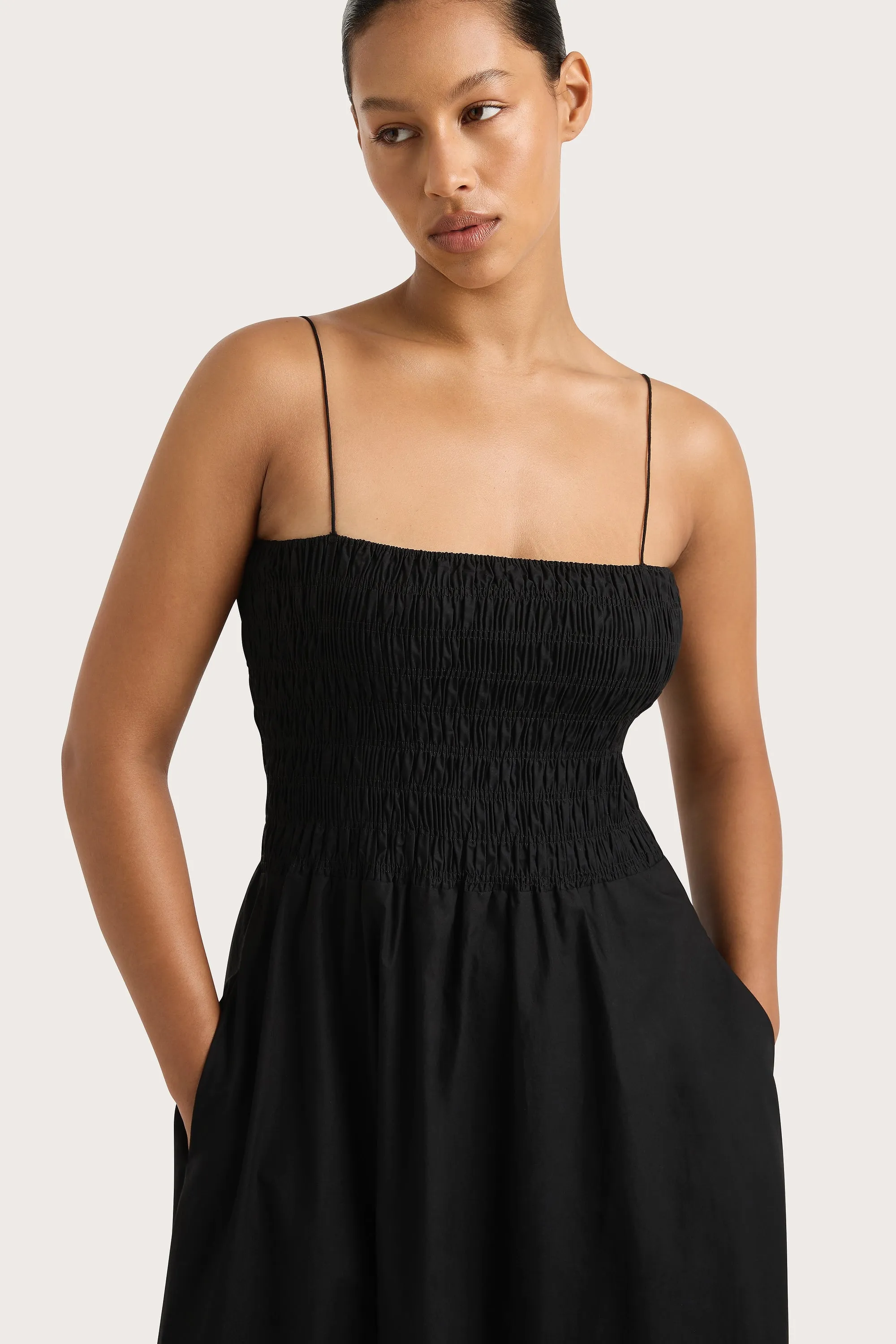 Antoine Maxi Dress Black sold by Faithfull the Brand product image thumbnail 2