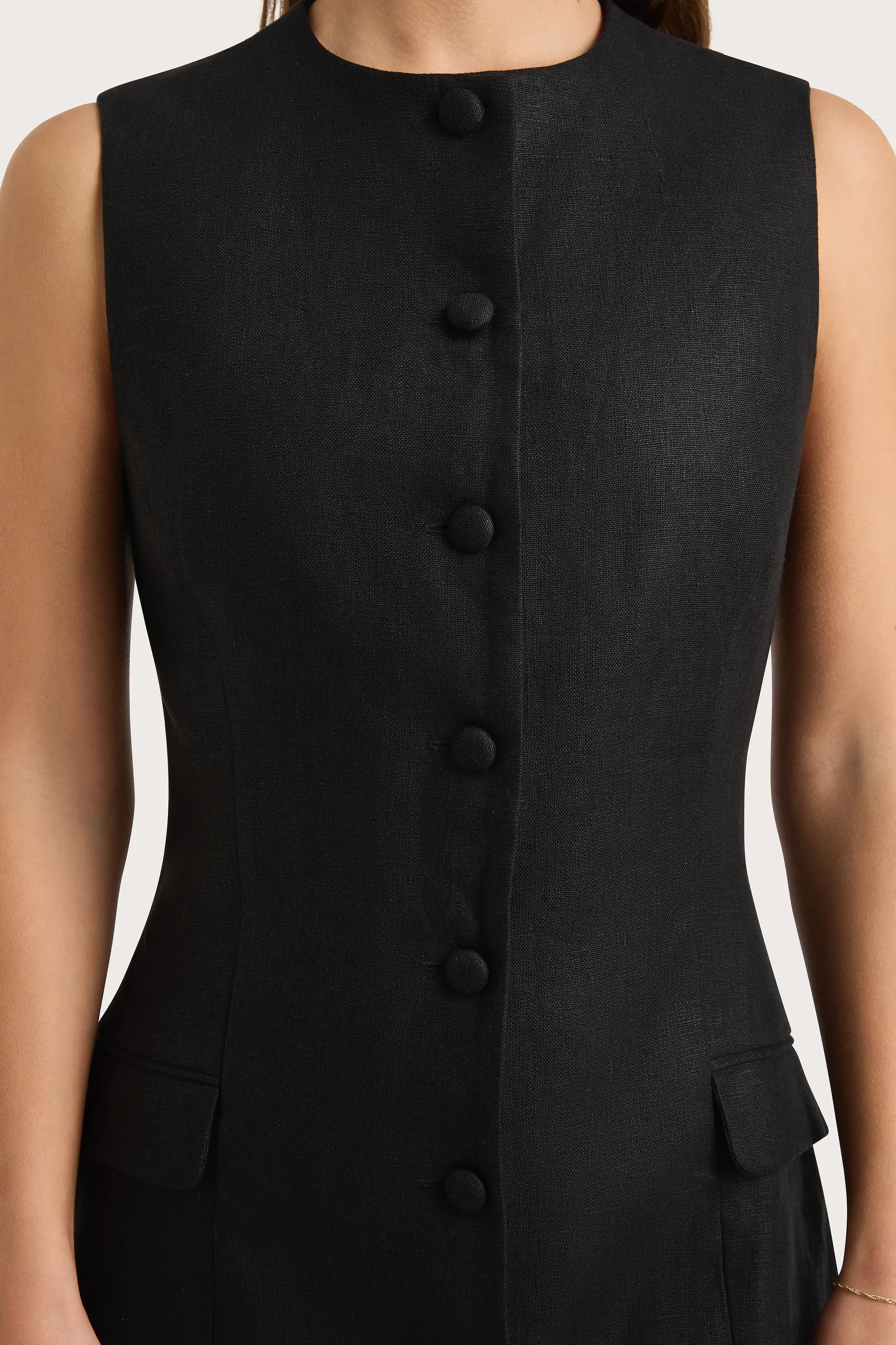 Jane Mini Dress Black - Final Sale sold by Faithfull the Brand product image thumbnail 2