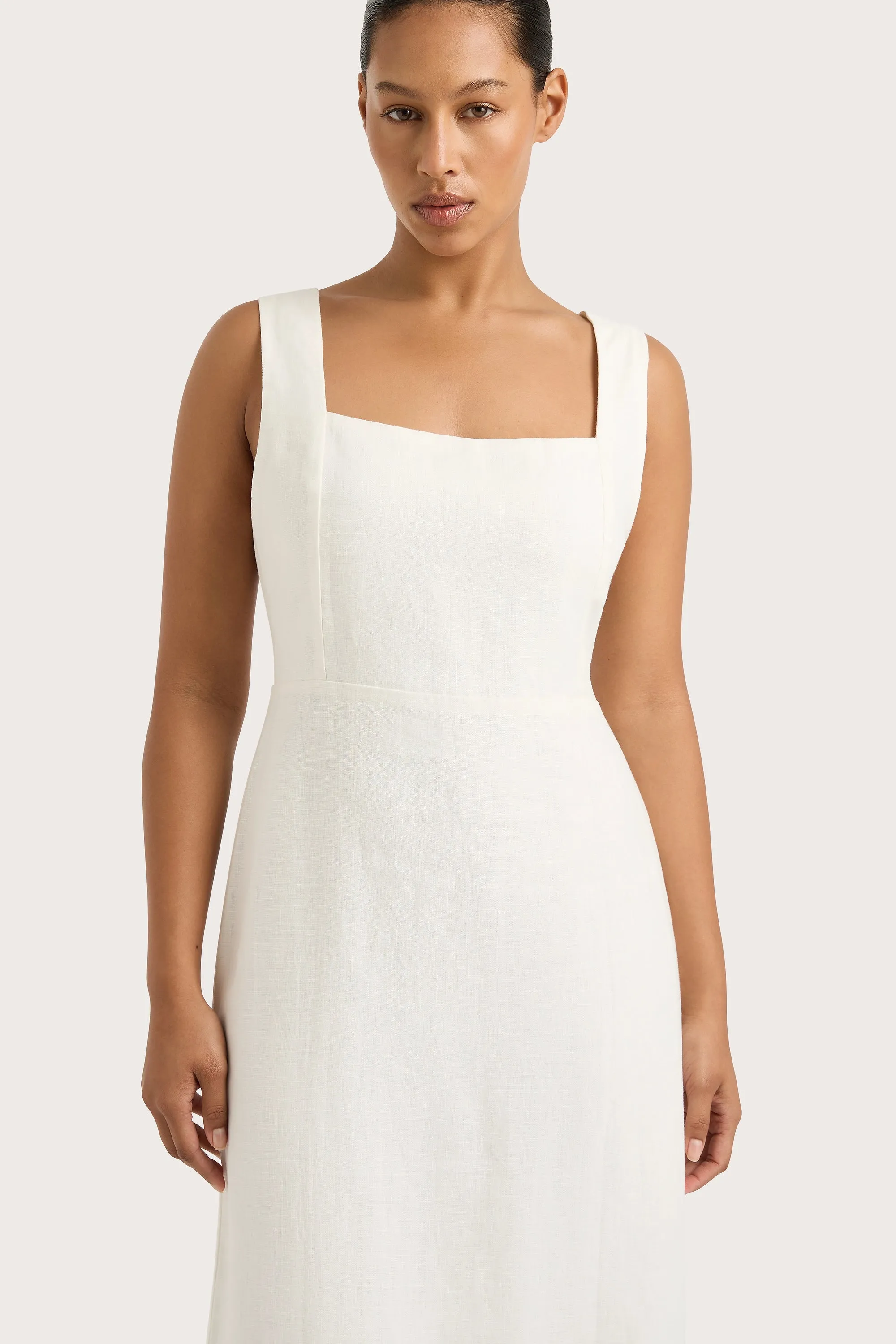 Lais Midi Dress White - Final Sale sold by Faithfull the Brand product image thumbnail 3