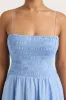 Antoine Maxi Dress Mid Blue sold by Faithfull the Brand