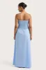 Antoine Maxi Dress Mid Blue sold by Faithfull the Brand