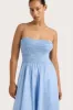 Antoine Maxi Dress Mid Blue sold by Faithfull the Brand