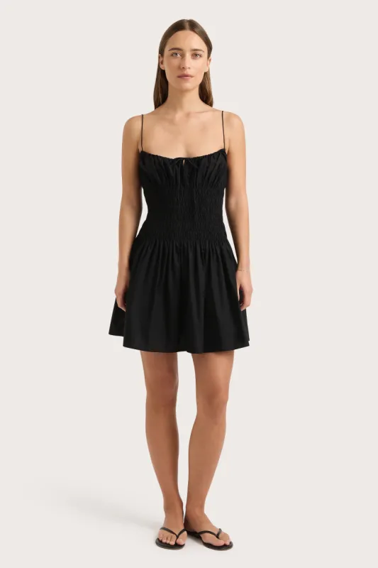 Douta Mini Dress Black sold by Faithfull the Brand