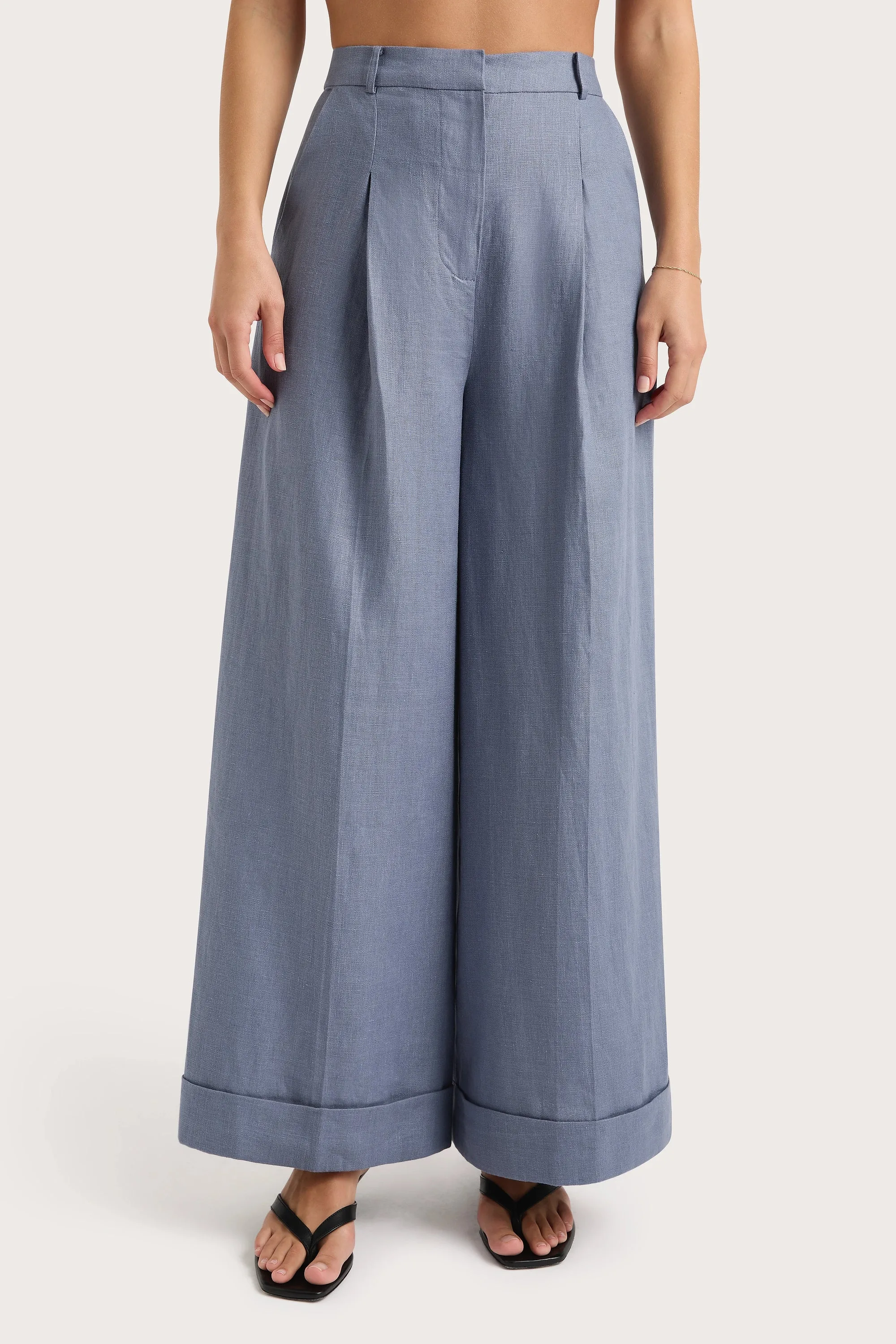 Clove Trouser Cornflower Blue - Final Sale sold by Faithfull the Brand product image thumbnail 3
