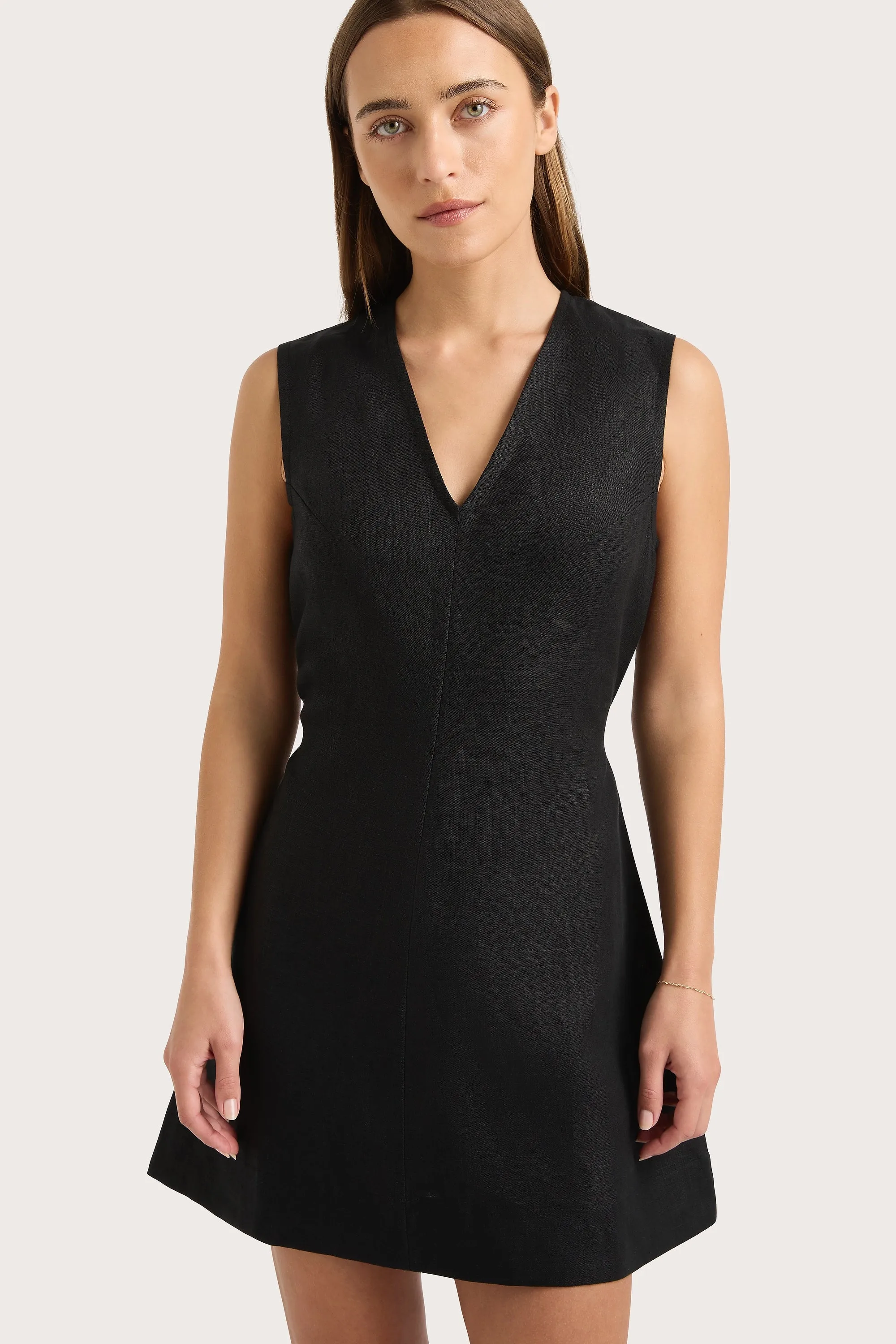 Daiane Mini Dress Black - Final Sale sold by Faithfull the Brand product image thumbnail 2