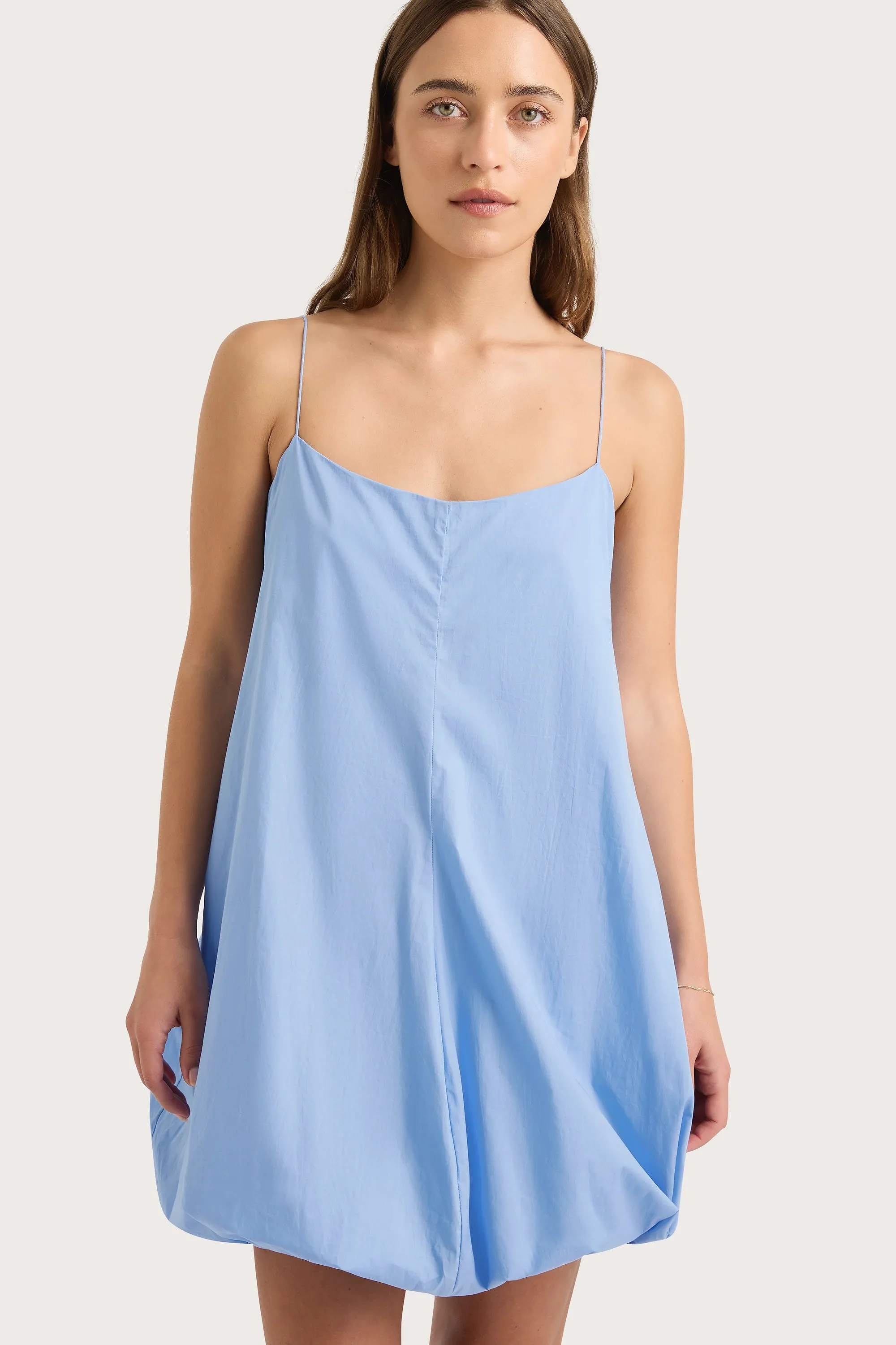 Anais Mini Dress Mid Blue sold by Faithfull the Brand product image thumbnail 2