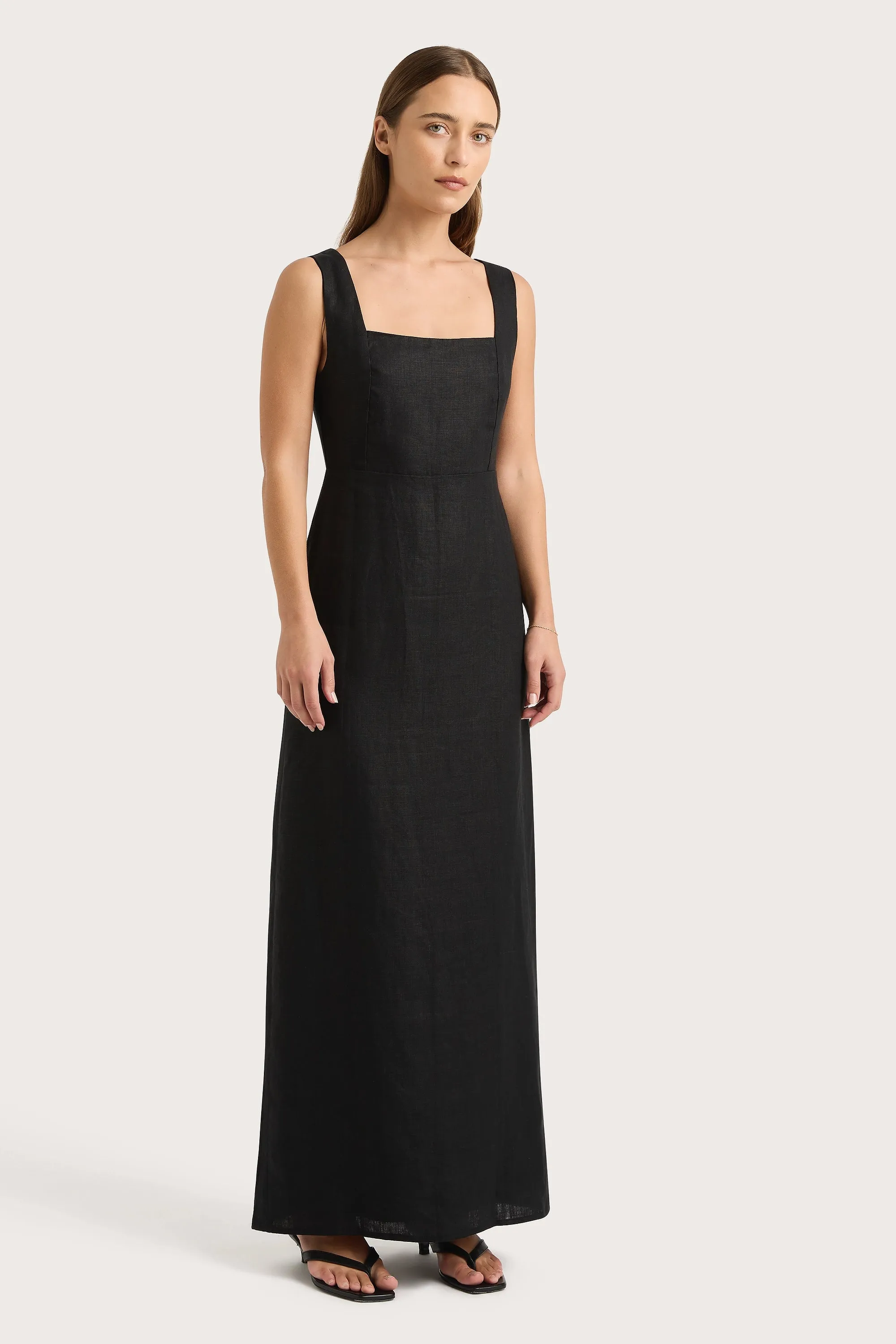 Lais Midi Dress Black - Final Sale sold by Faithfull the Brand product image thumbnail 3