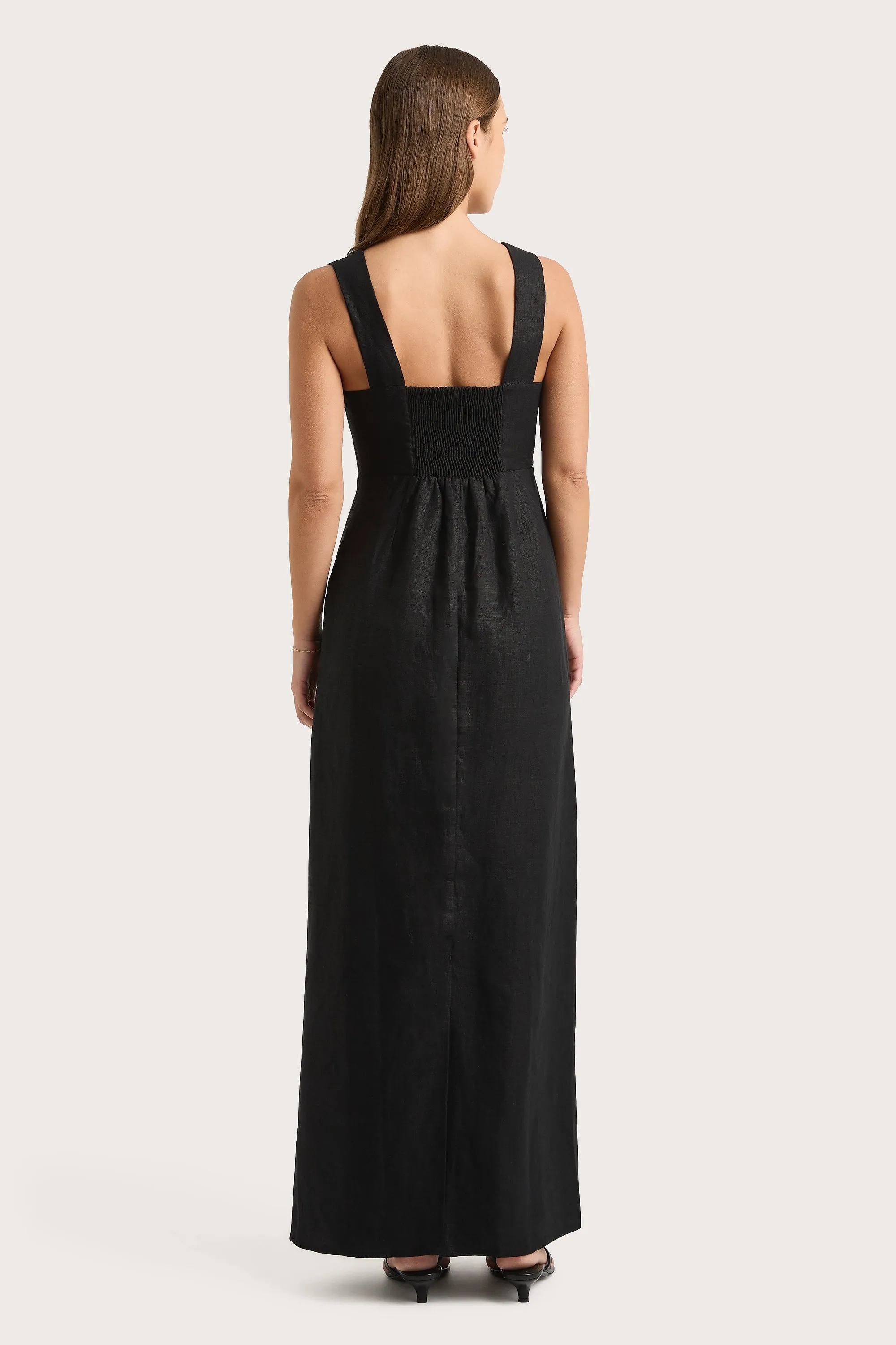 Lais Midi Dress Black - Final Sale sold by Faithfull the Brand product image thumbnail 4