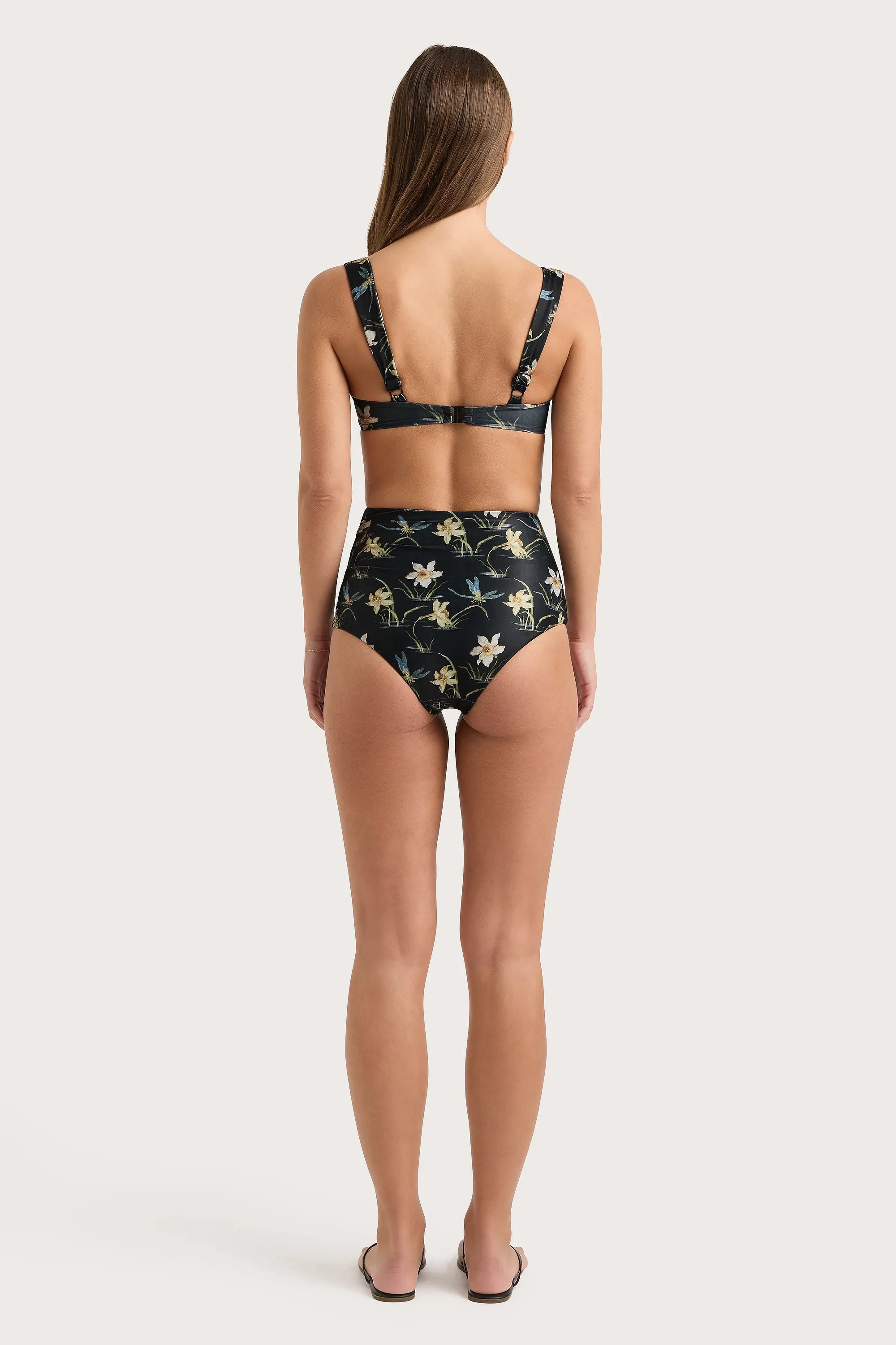 Emily Bikini Top Daffodil Print - Final Sale sold by Faithfull the Brand product image thumbnail 4