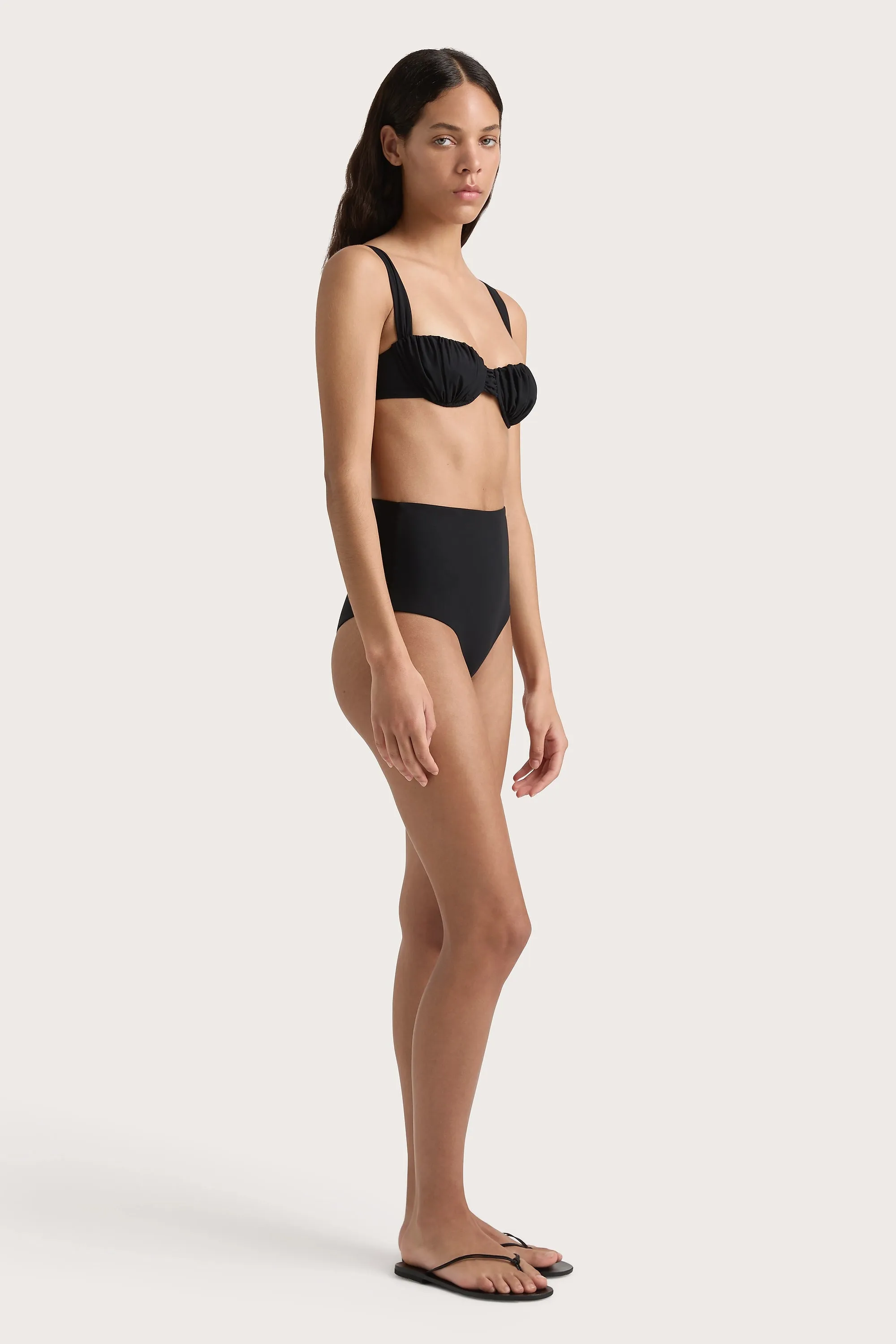 Emily Bikini Top Black - Final Sale sold by Faithfull the Brand product image thumbnail 3
